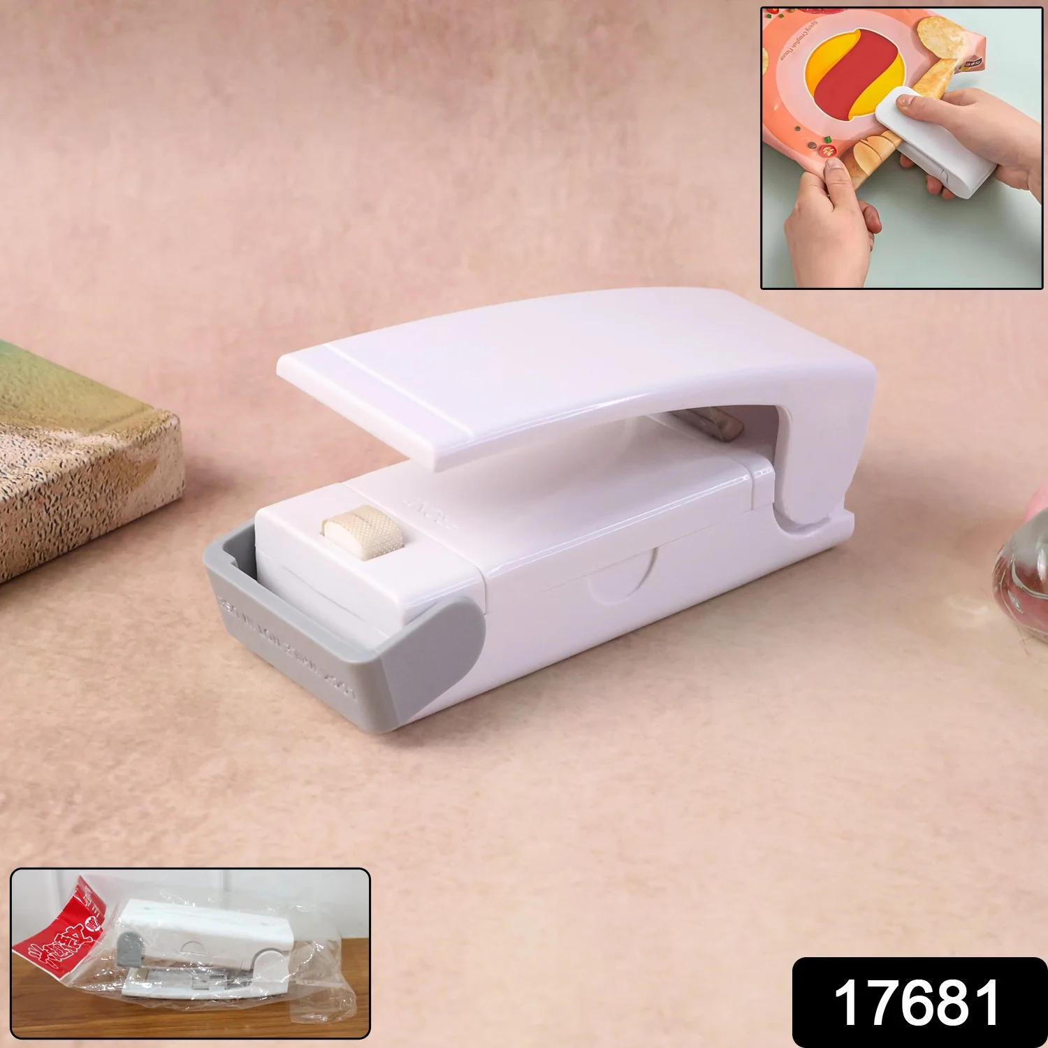 Portable Mini Heat Sealer Machine for Plastic Bags (1 Pc) - Image 2