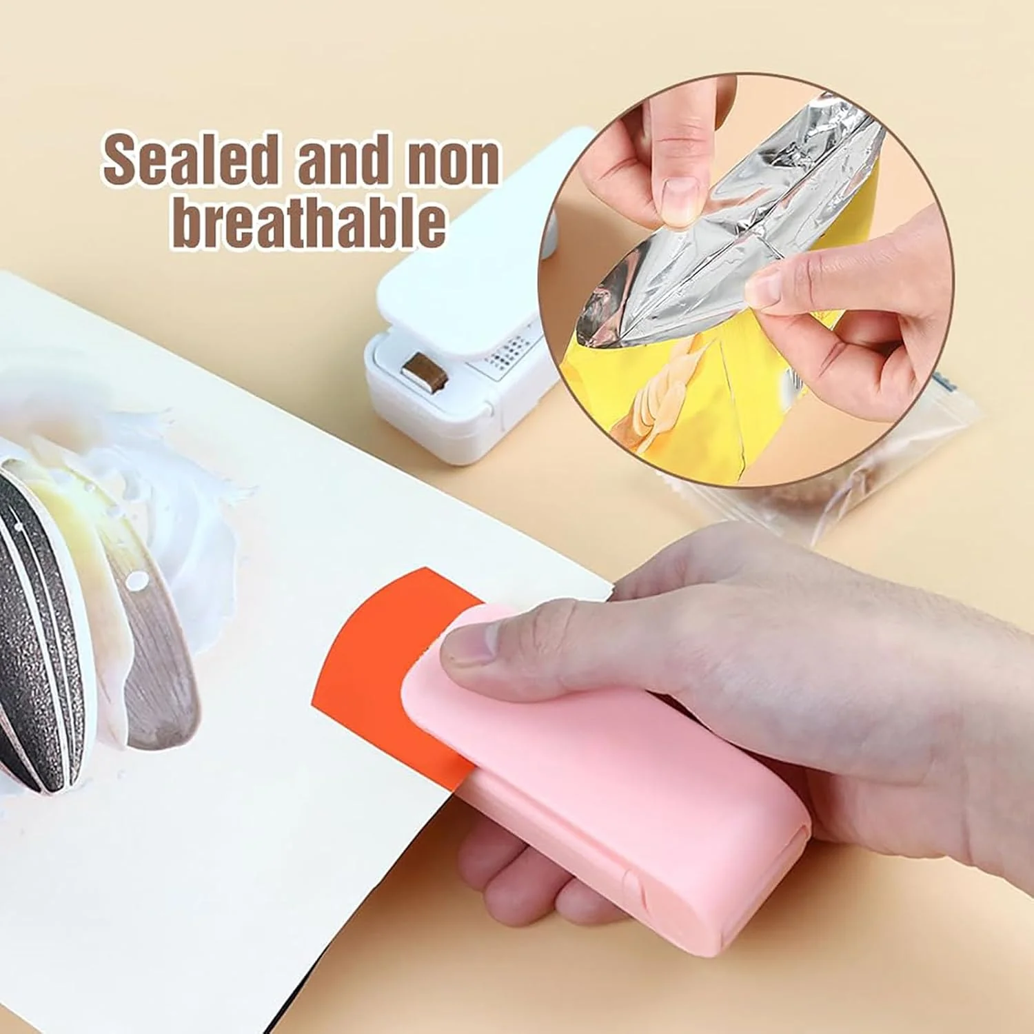 Portable Mini Heat Sealer Machine for Plastic Bags (1 Pc) - Image 6