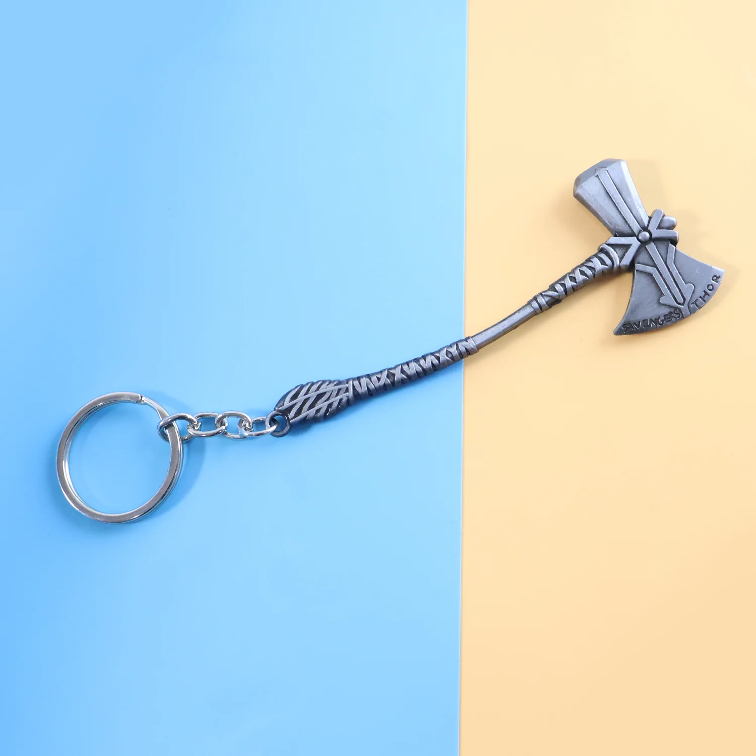 Premium Metal Axe Keychain (1 Pc) - Image 3