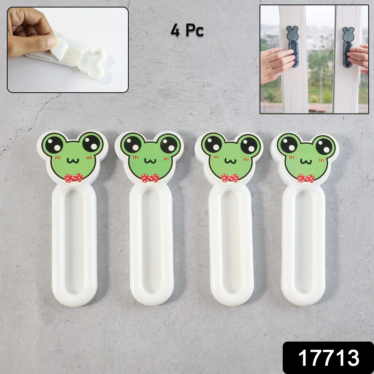 Self Stick Push Pull Helper (4 Pc) - Image 2