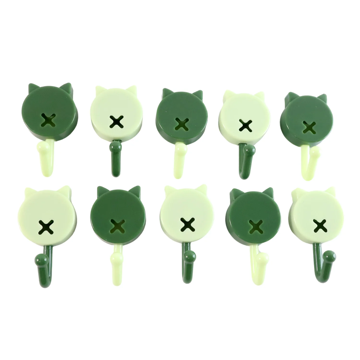 Self Adhesive Round Wall Hooks (10 Pc) - Image 5