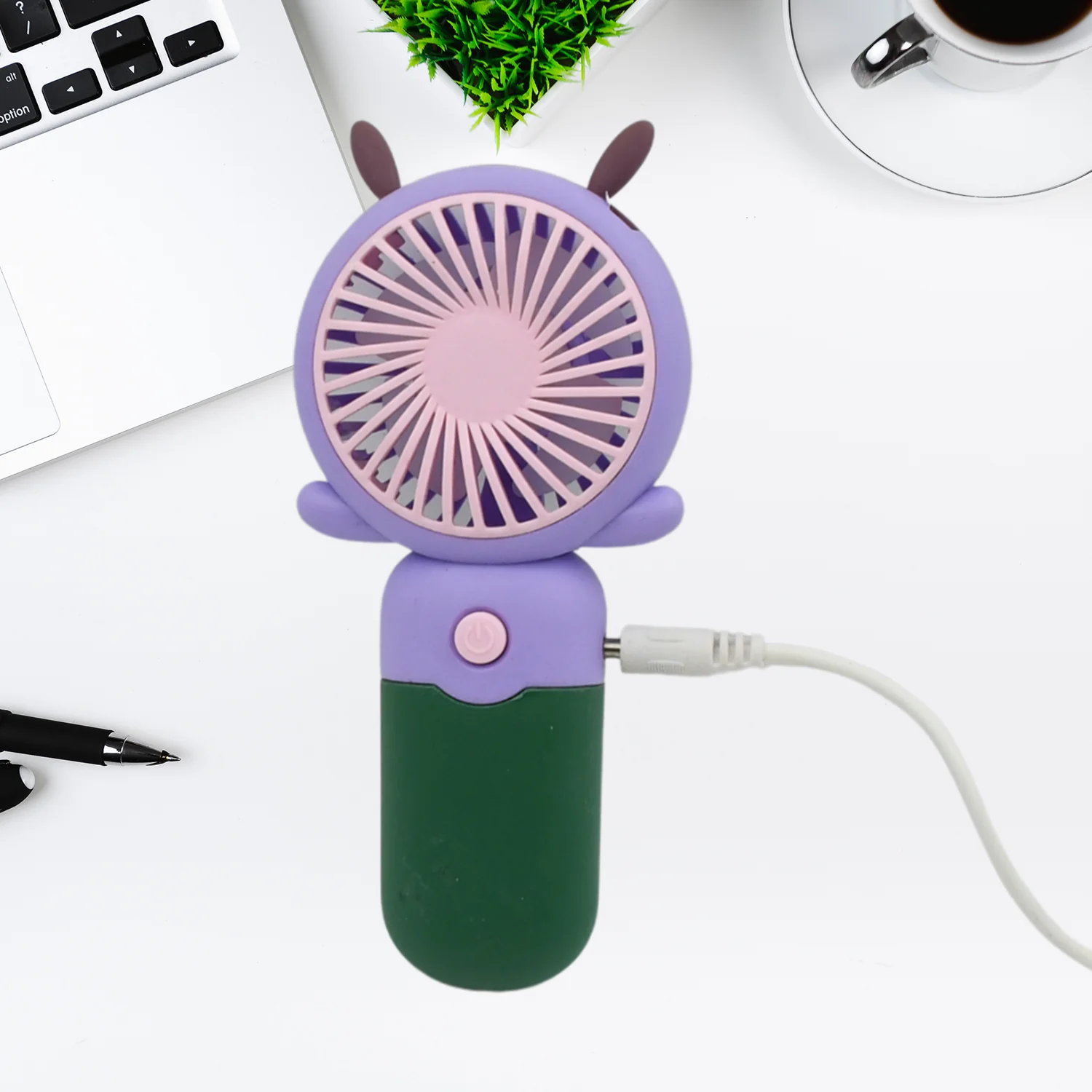 Mini USB Handheld Fan, Portable and lightweight Mini Fan (1 Pc) - Image 5