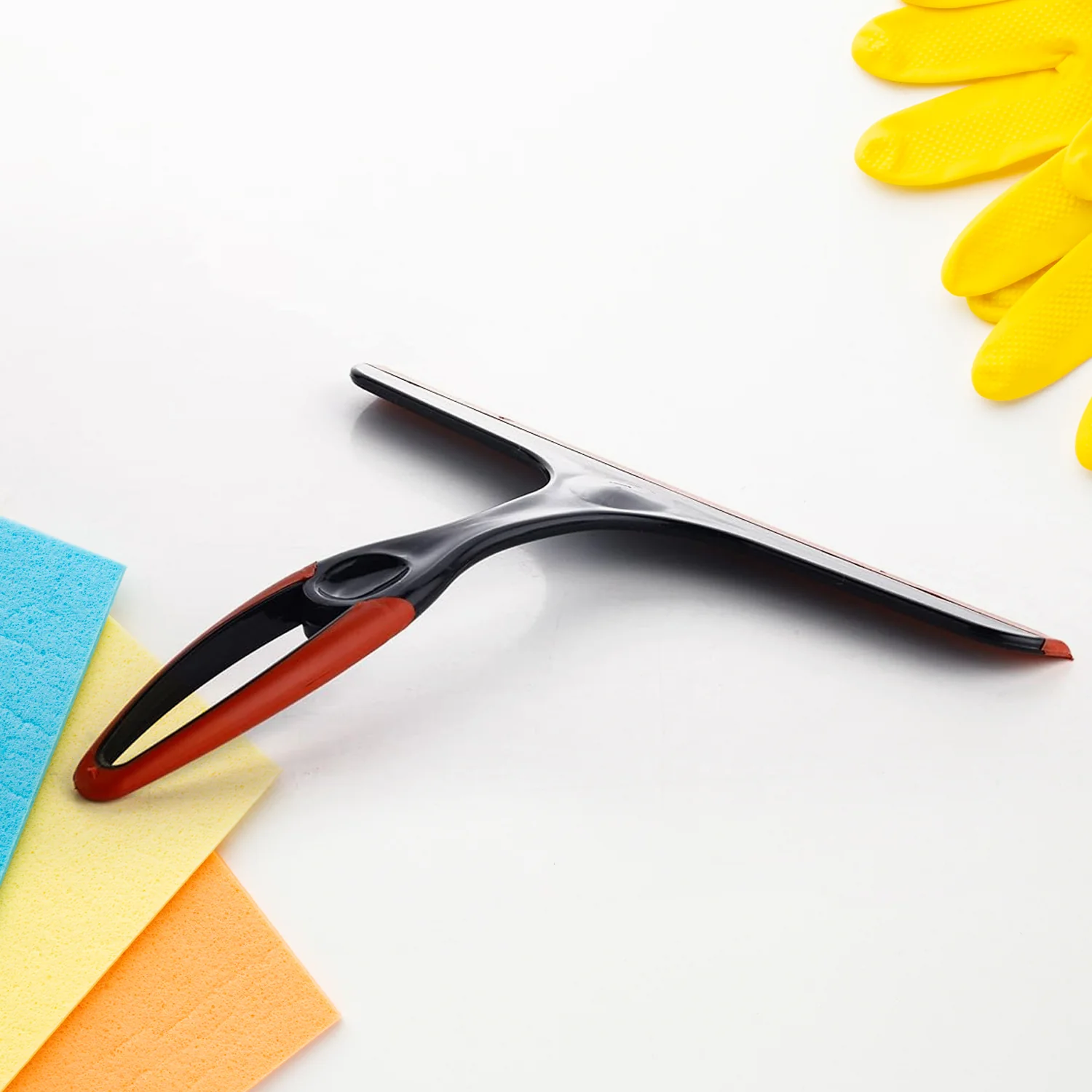 Plastic Kitchen Wiper - Silicone Head for Windows, Glass & Surfaces (1pc) - Image 6