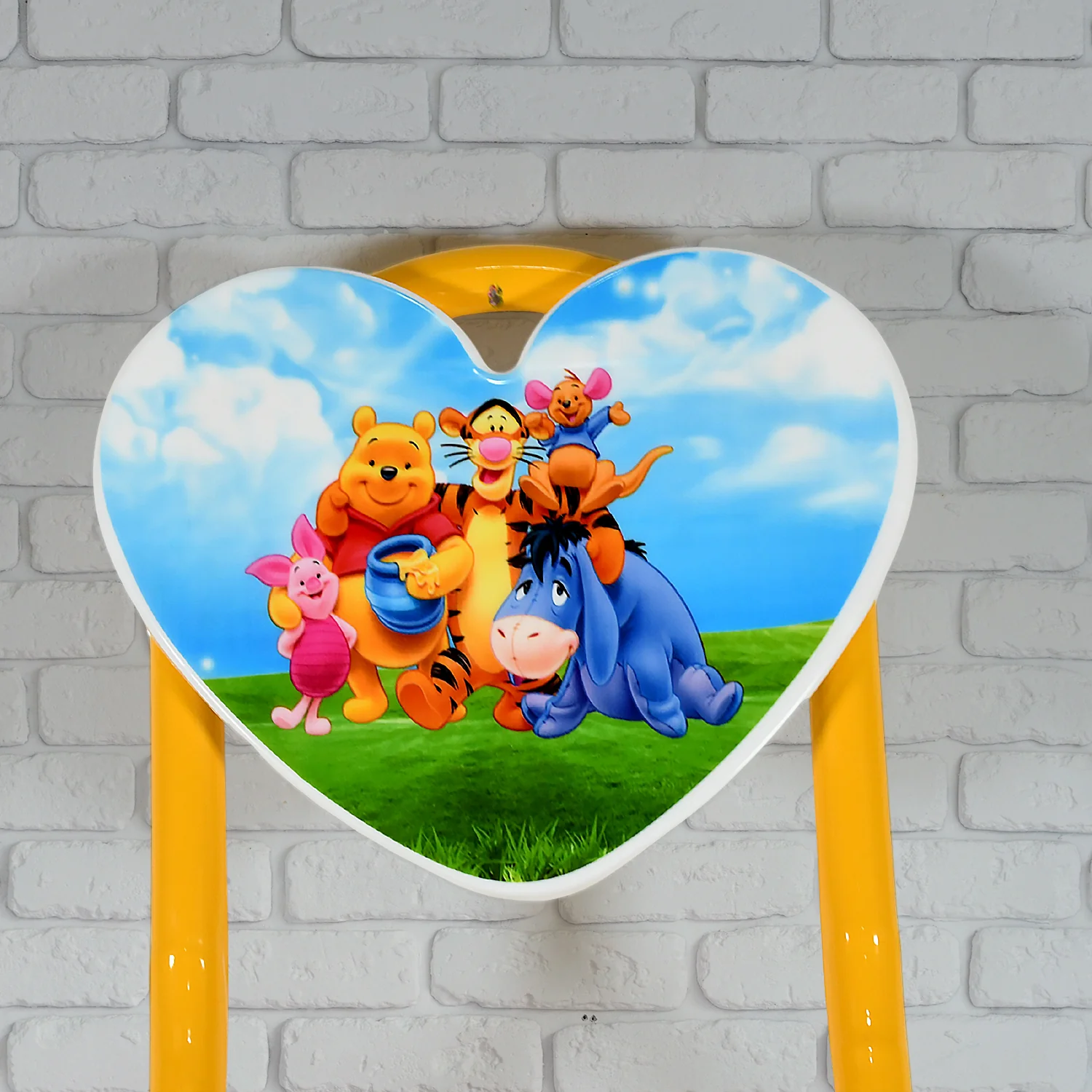 Heart Shape Cartoon Printed Foldable Kids Chair for Playrooms & Camping (1 Pc) - Image 7