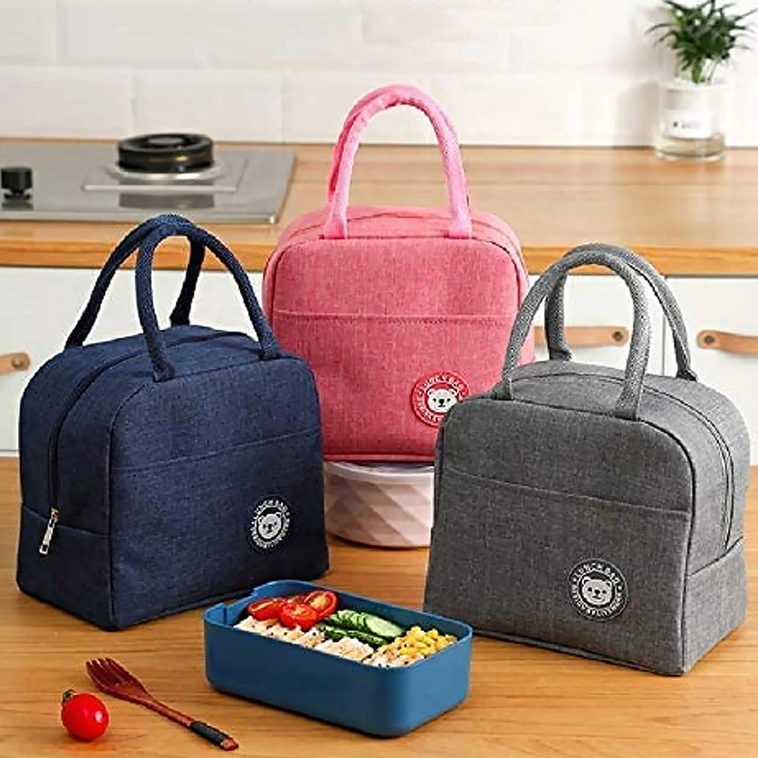 Lunch Box  for Women Adult Men, Small Leakproof Cute Lunch Boxes for Work Office Picnic or Travel - Image 3