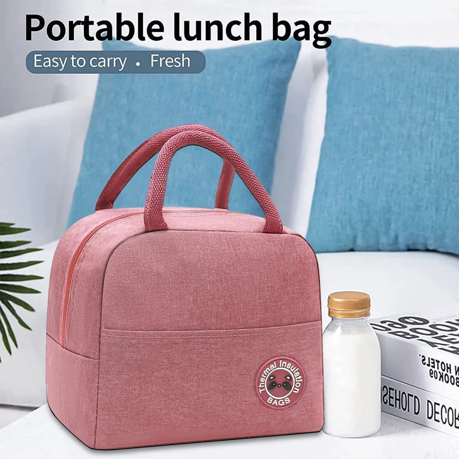 Lunch Box  for Women Adult Men, Small Leakproof Cute Lunch Boxes for Work Office Picnic or Travel - Image 9