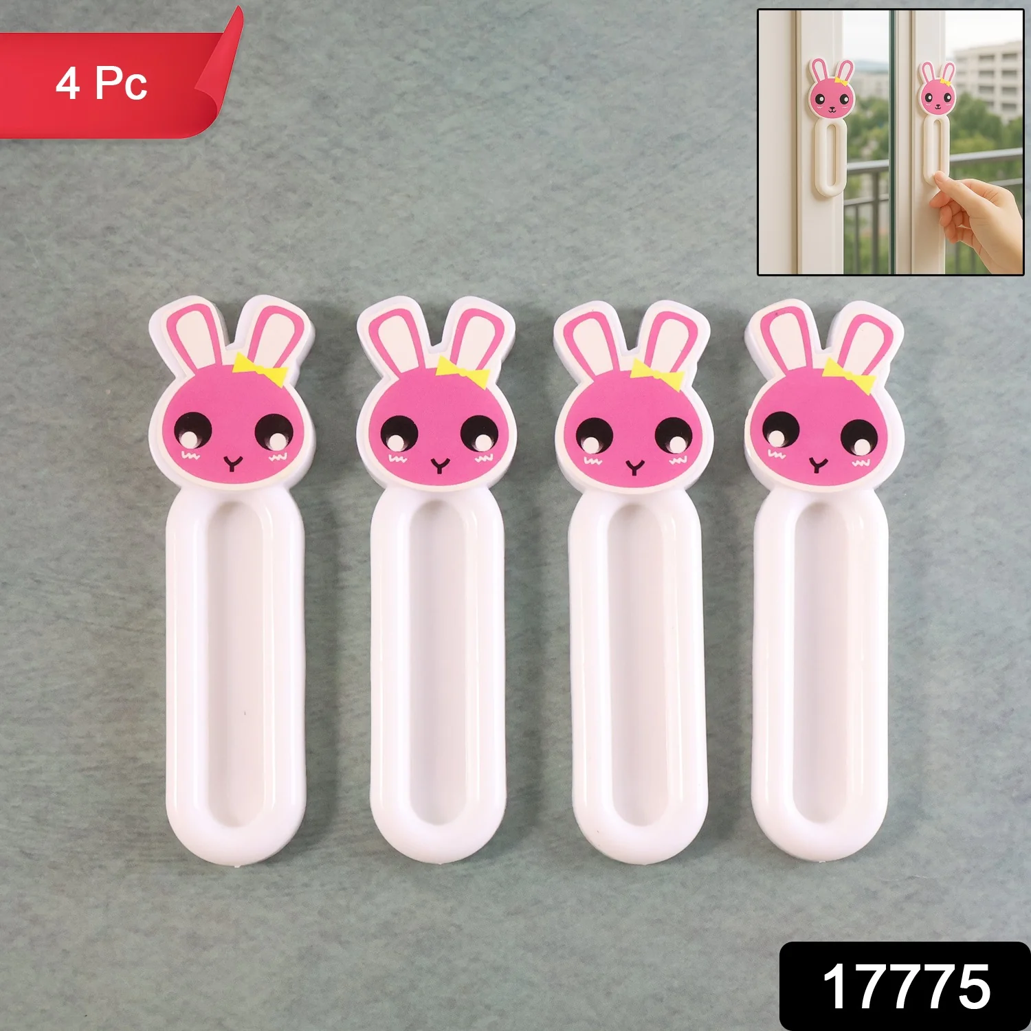 Self Stick Push Pull Helper (4 Pc) - Image 2