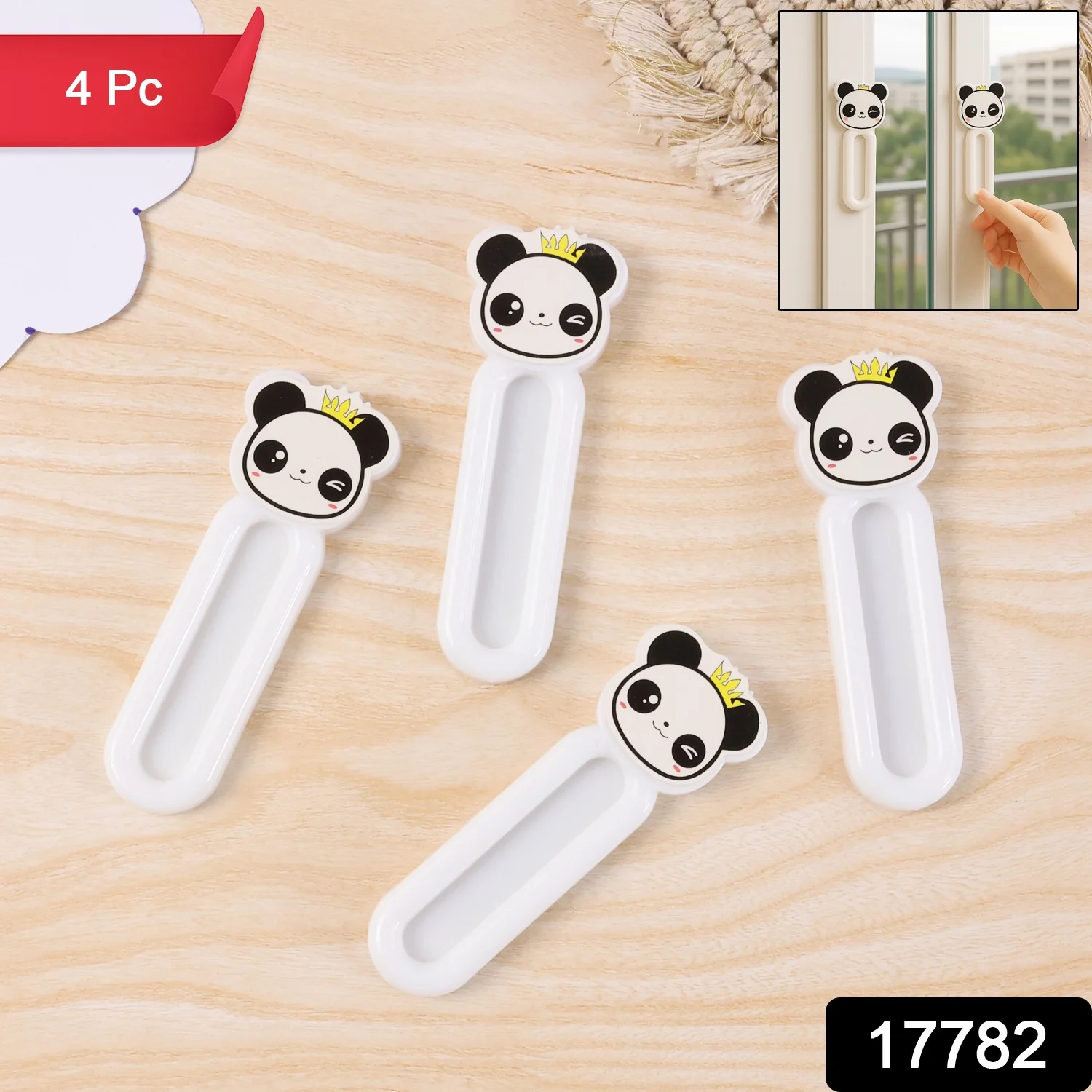 Self Stick Push Pull Helper (4 Pc) - Image 2