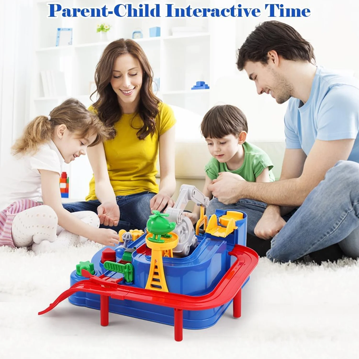 Adventure Toys, City Rescue Preschool Toy, Race Tracks for Boys - Image 9