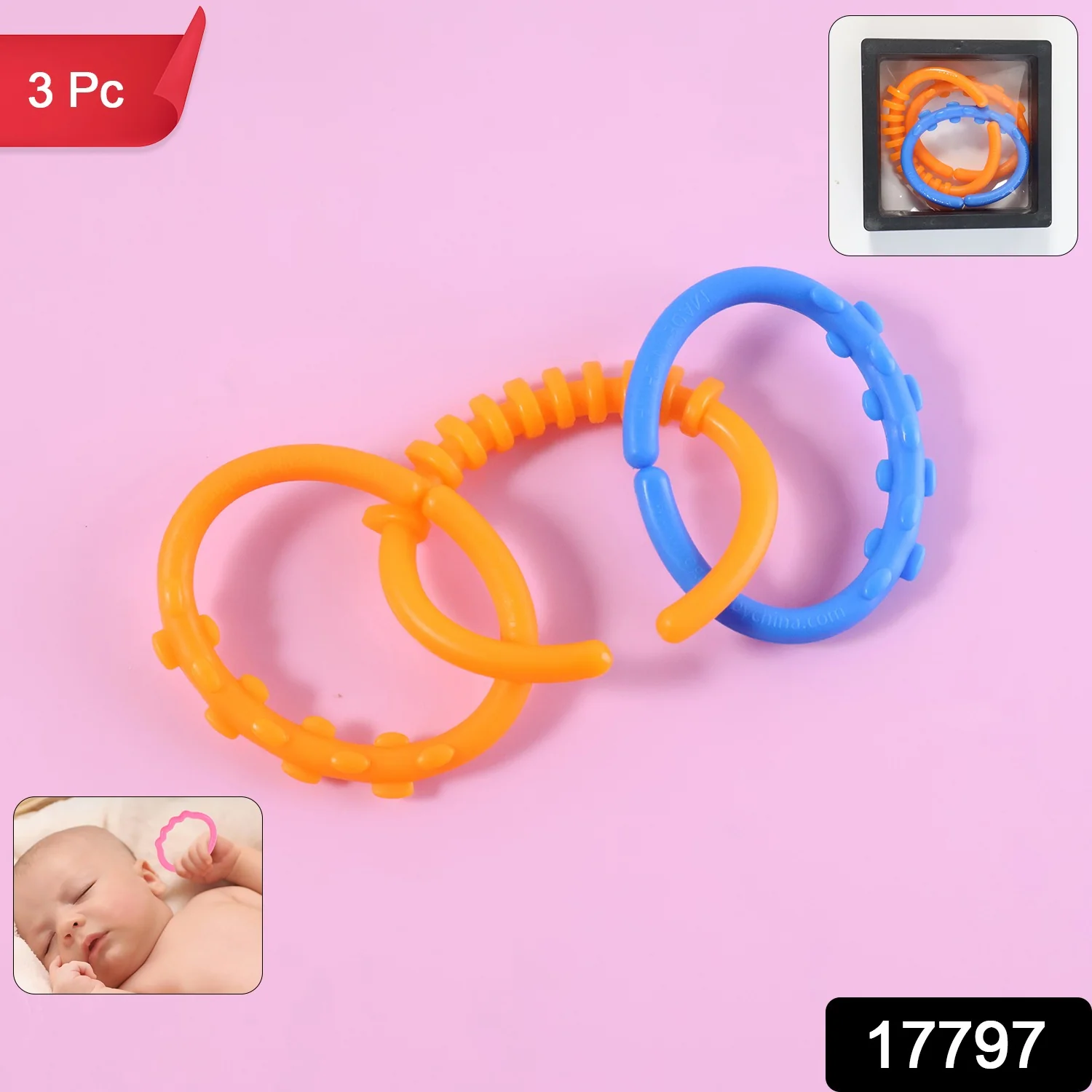 Baby Learning Links Educational Toy (3 Pc Set / With Box) - Image 2
