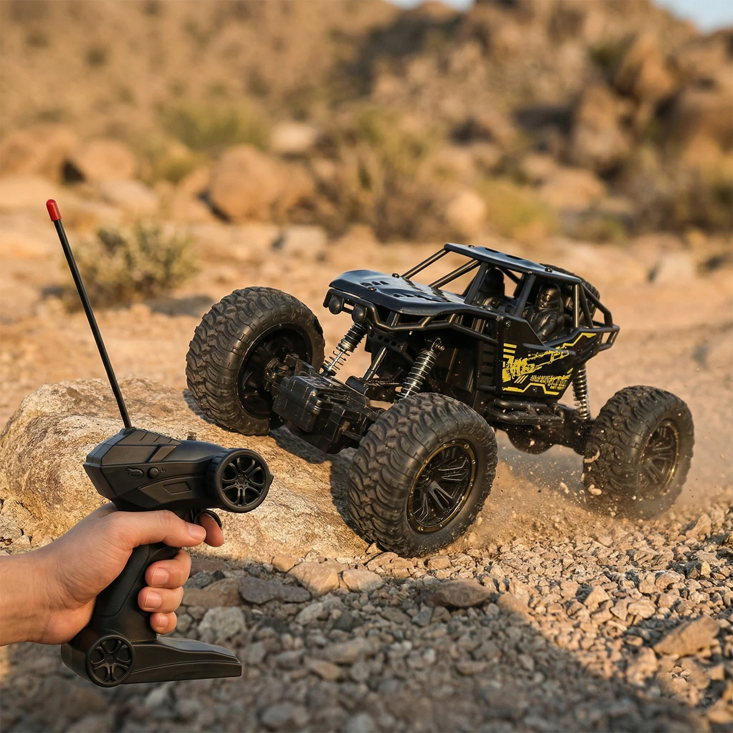 Rock Crawler Monster RC Truck – Remote Battery Not Included - Image 4
