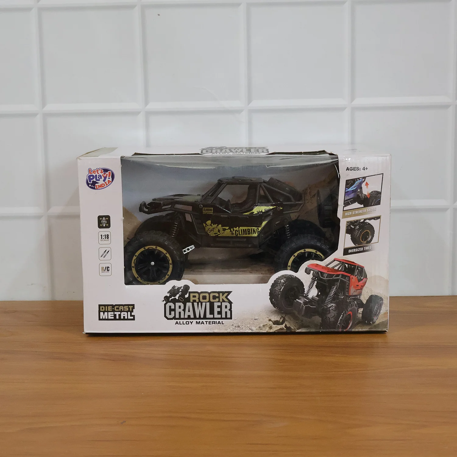 Rock Crawler Monster RC Truck – Remote Battery Not Included - Image 8