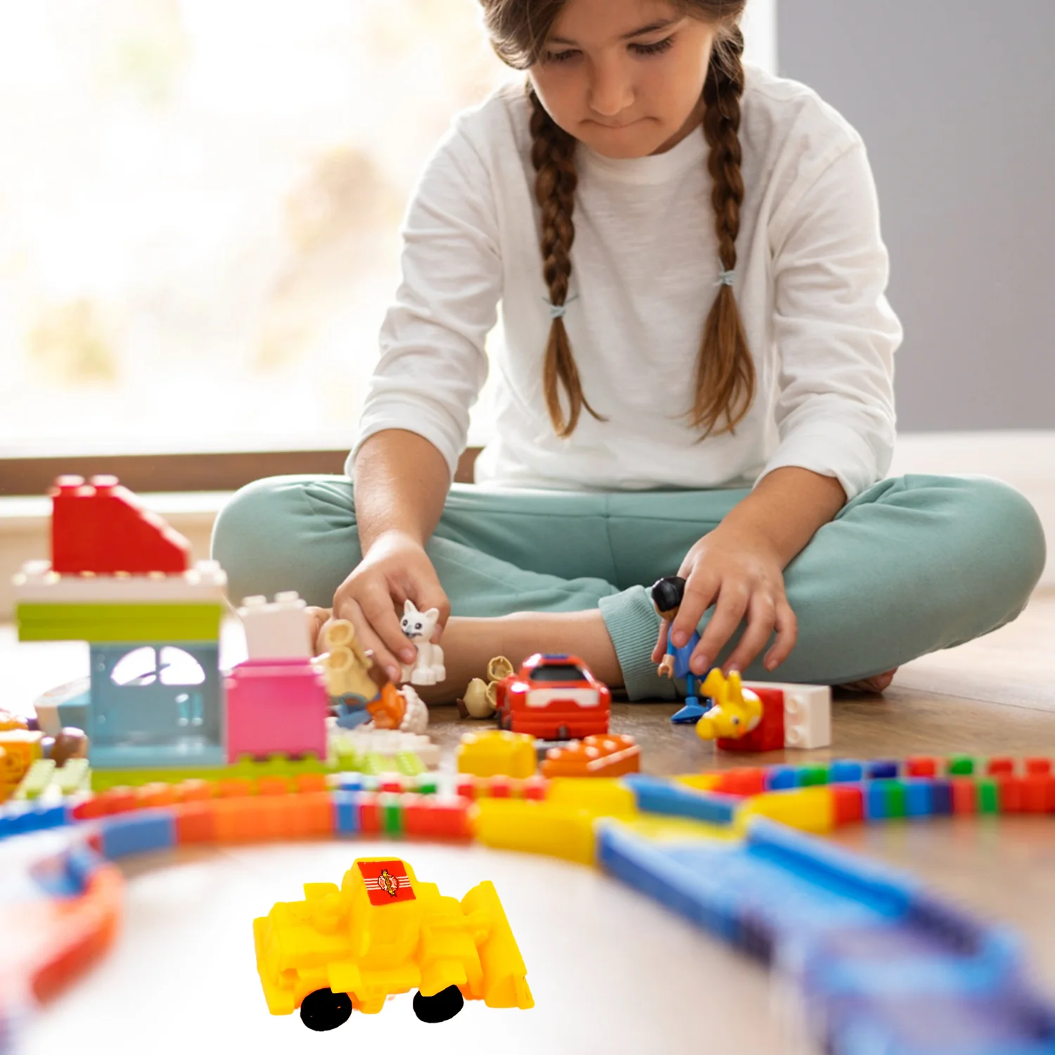 Engineering Construction Vehicle Toy Set for Kids (6 Pcs Set) - Image 4