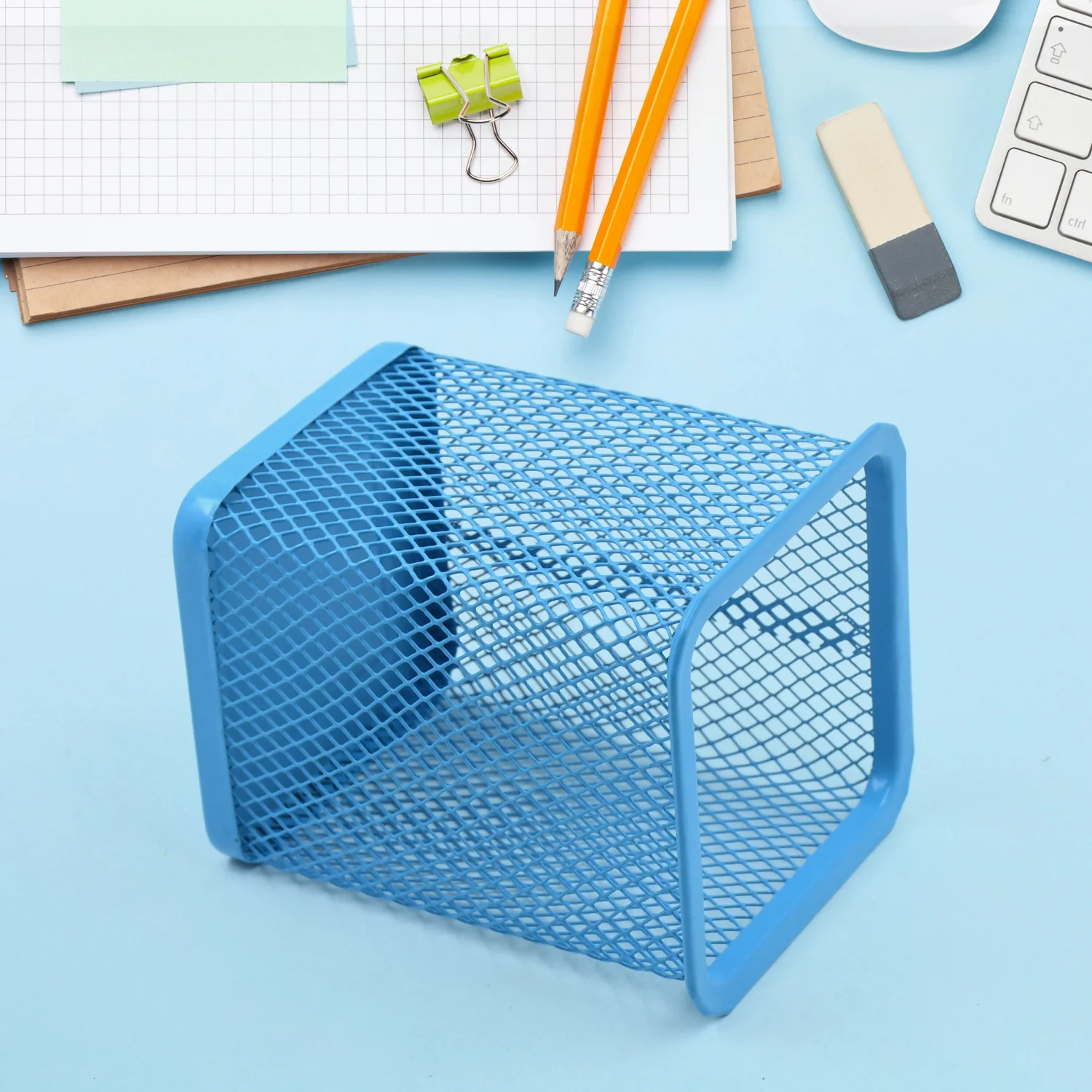 Pen Holder for Desk, Metal Mesh Holder (1 Pc) - Image 5