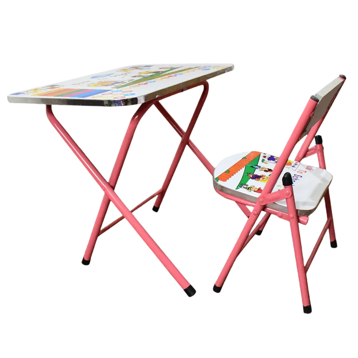Multifunction Portable Foldable Study Table & Chair (2 Pc Set) - Image 5
