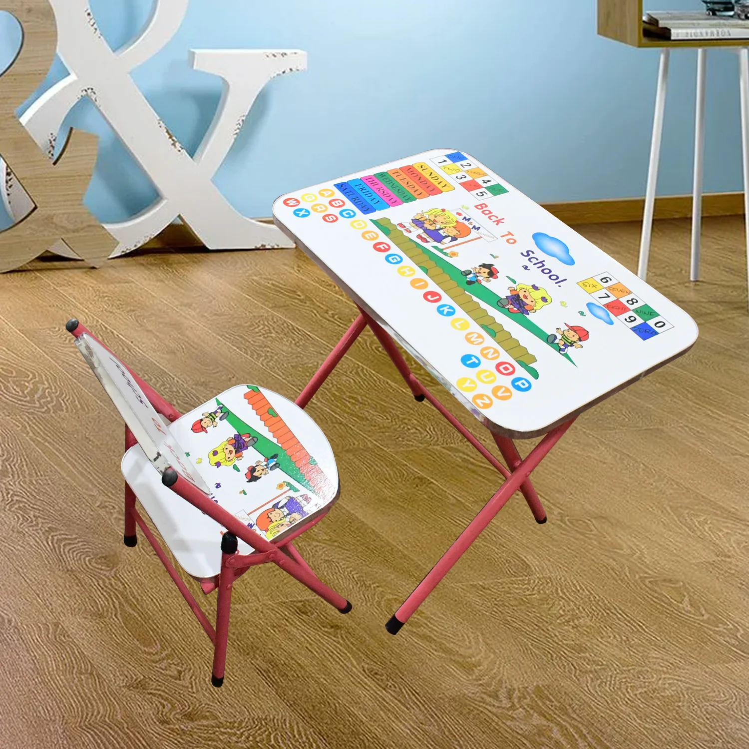 Multifunction Portable Foldable Study Table & Chair (2 Pc Set) - Image 6
