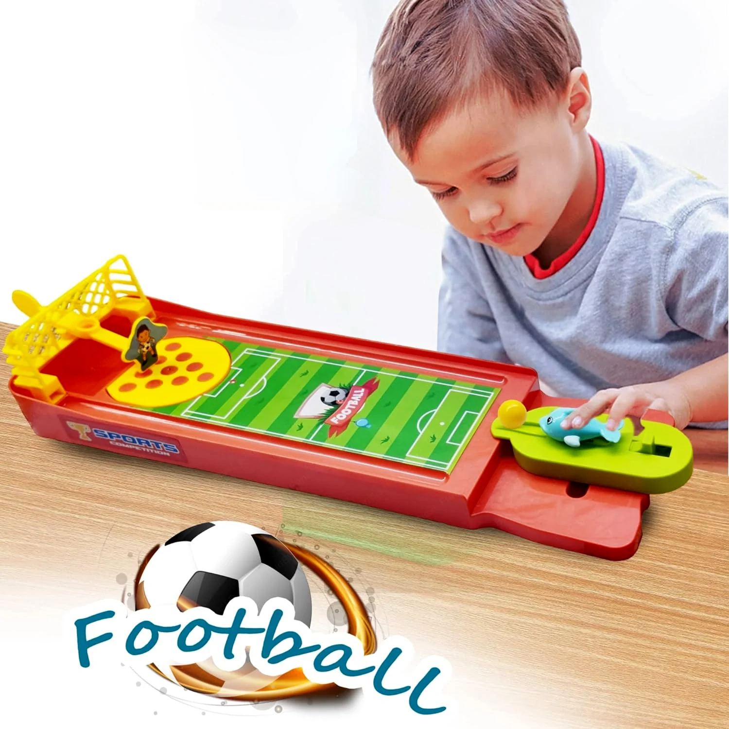 Mini Table Top Finger Football Game for Kids-Desktop Game for Kids & Adults - Image 3