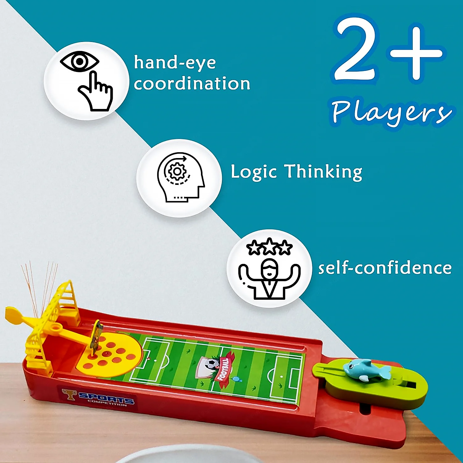 Mini Table Top Finger Football Game for Kids-Desktop Game for Kids & Adults - Image 8