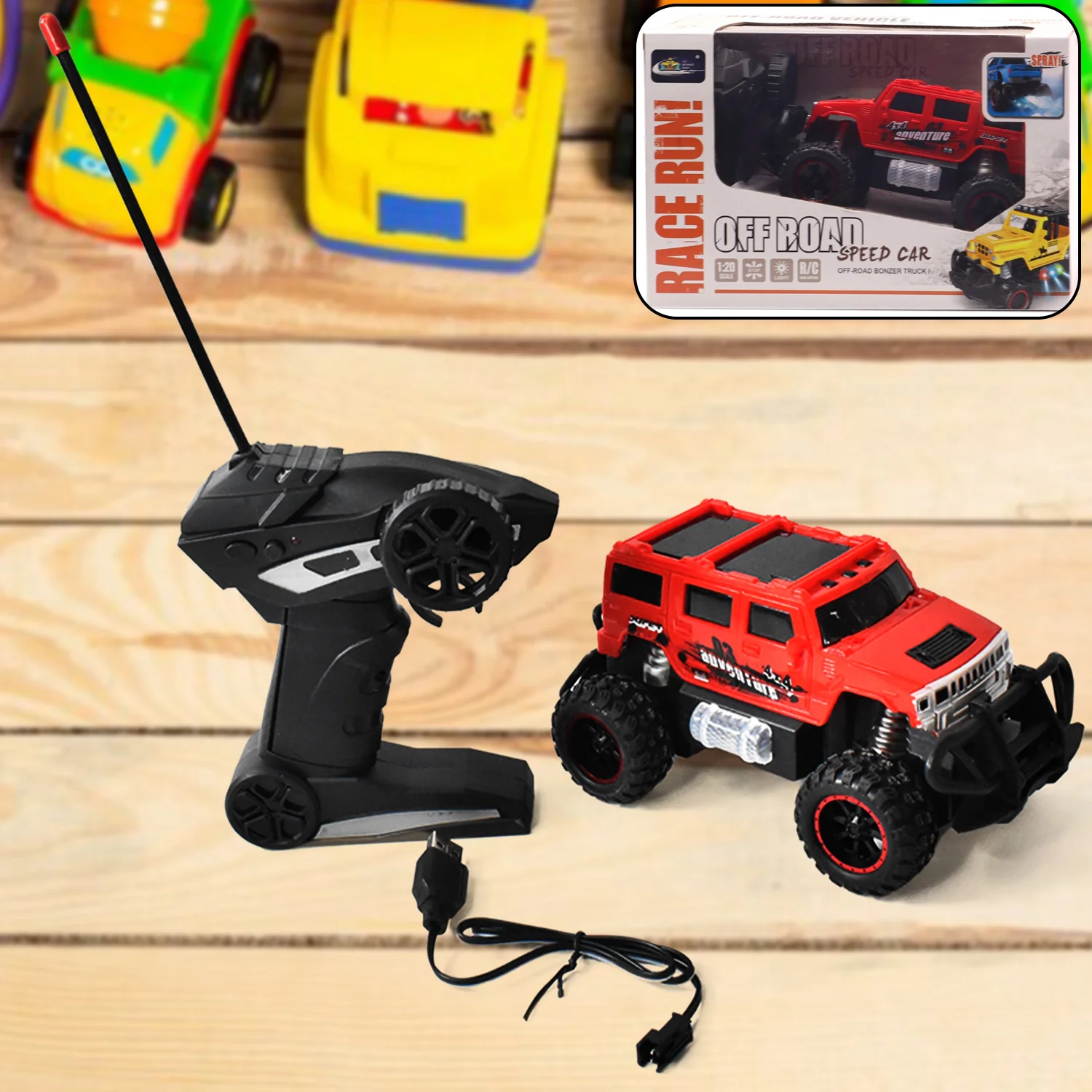 Mist Spray Race Car Toy Off Road Speed Car With Smoke (Water Sprayer Mist With Light) - Image 3