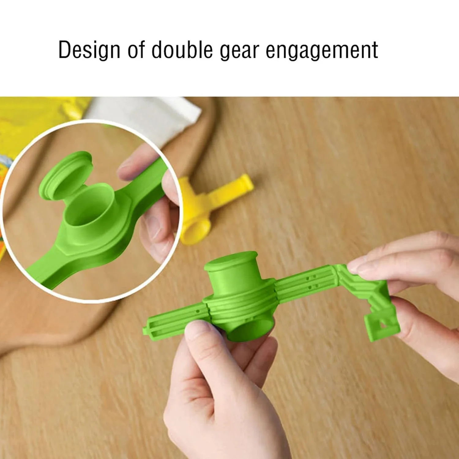 Food Storage Sealing Clip Solid Color Seal Pour Bag Clip Snack Bag  (1 Pc) - Image 7