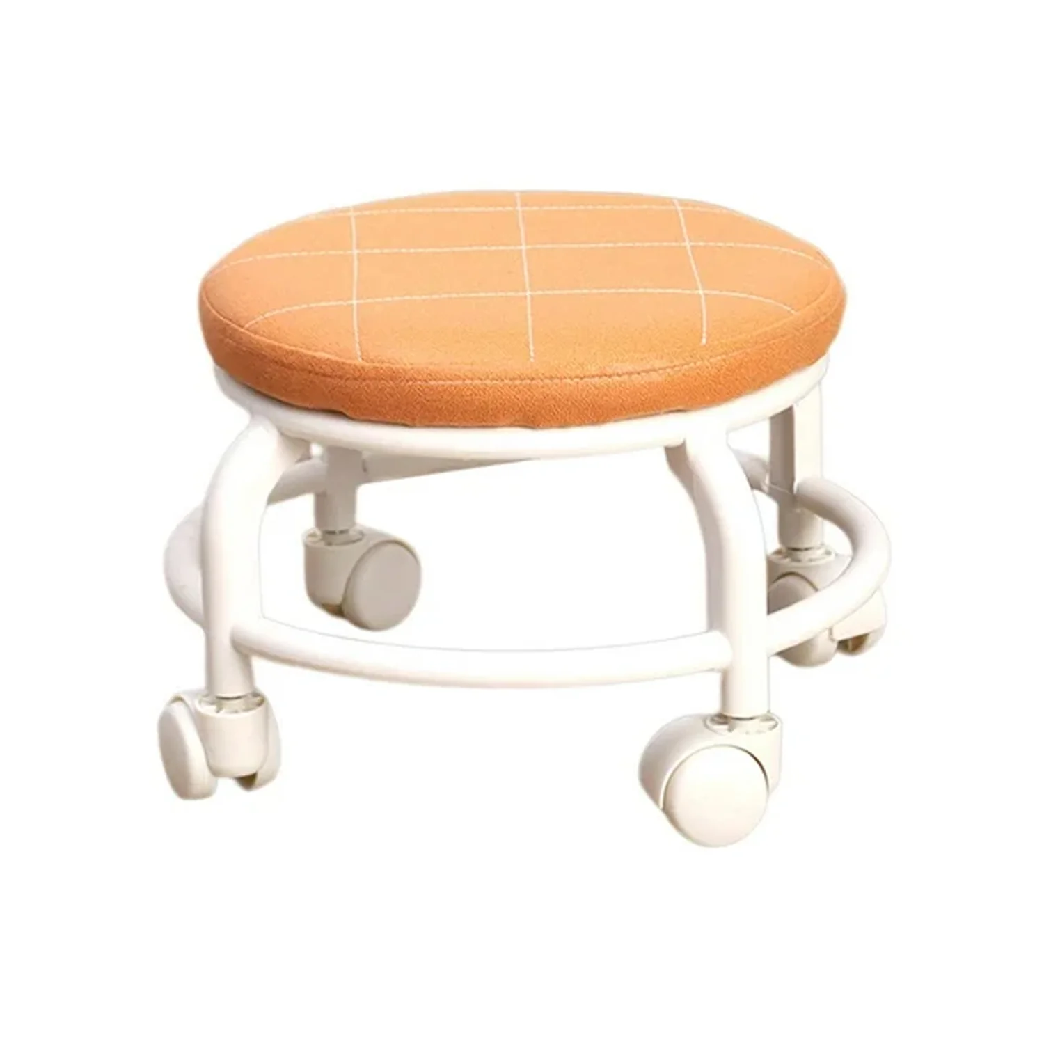 Roller Seat Stool Low Height Rolling Plastic Stool Multifunctional (1 Pc) - Image 4