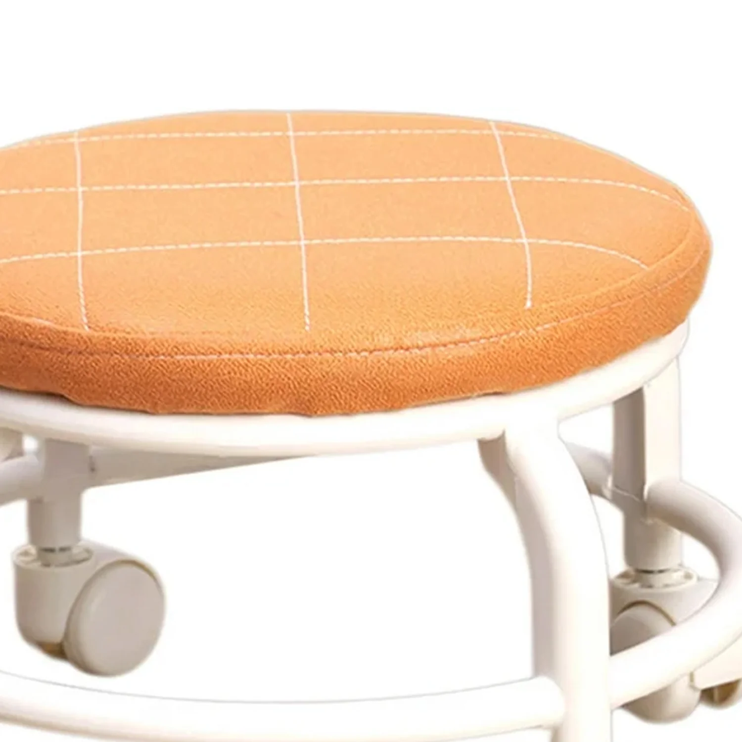 Roller Seat Stool Low Height Rolling Plastic Stool Multifunctional (1 Pc) - Image 6