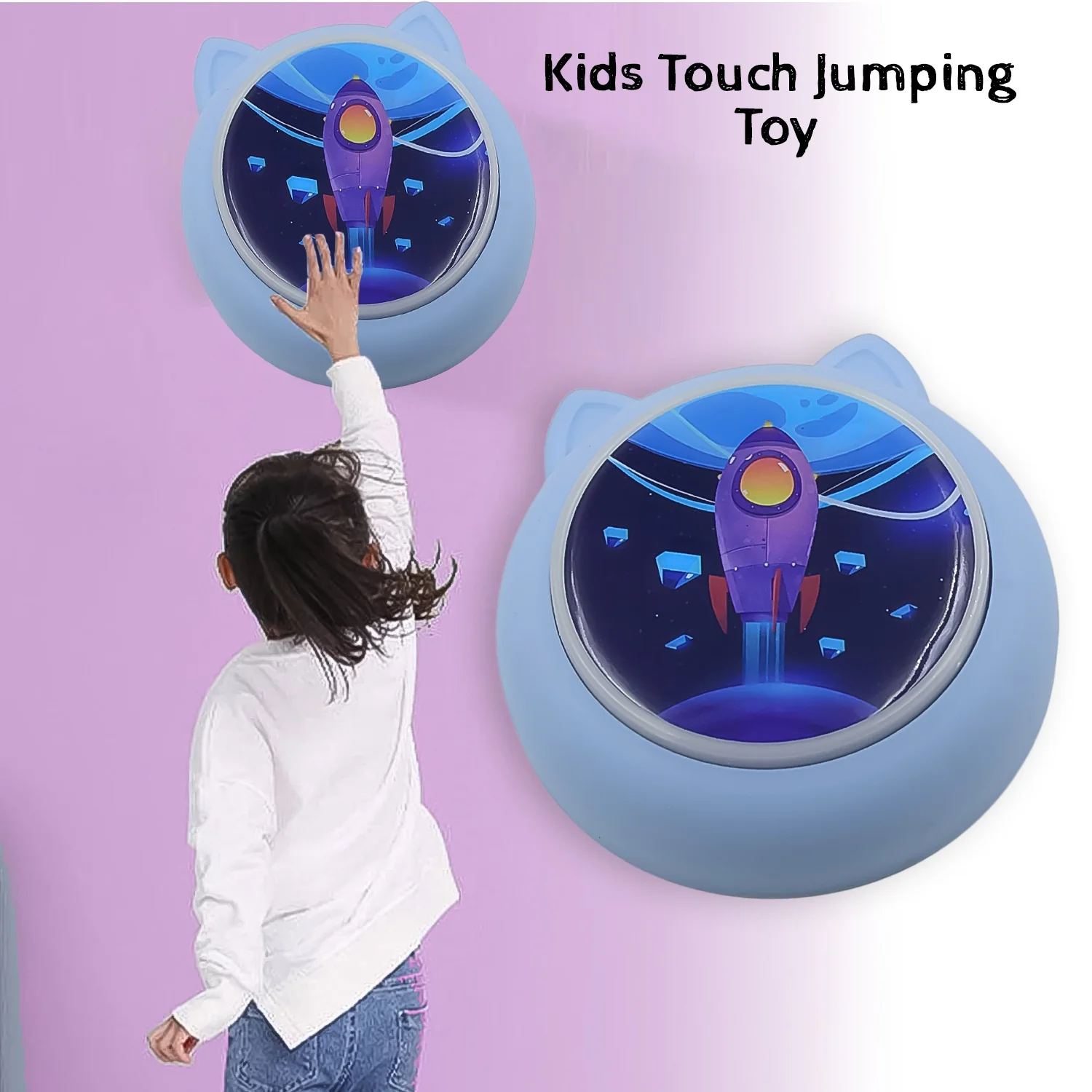 Kids Touch Jumping Toy (1 Pc / Battery Included) - Image 4