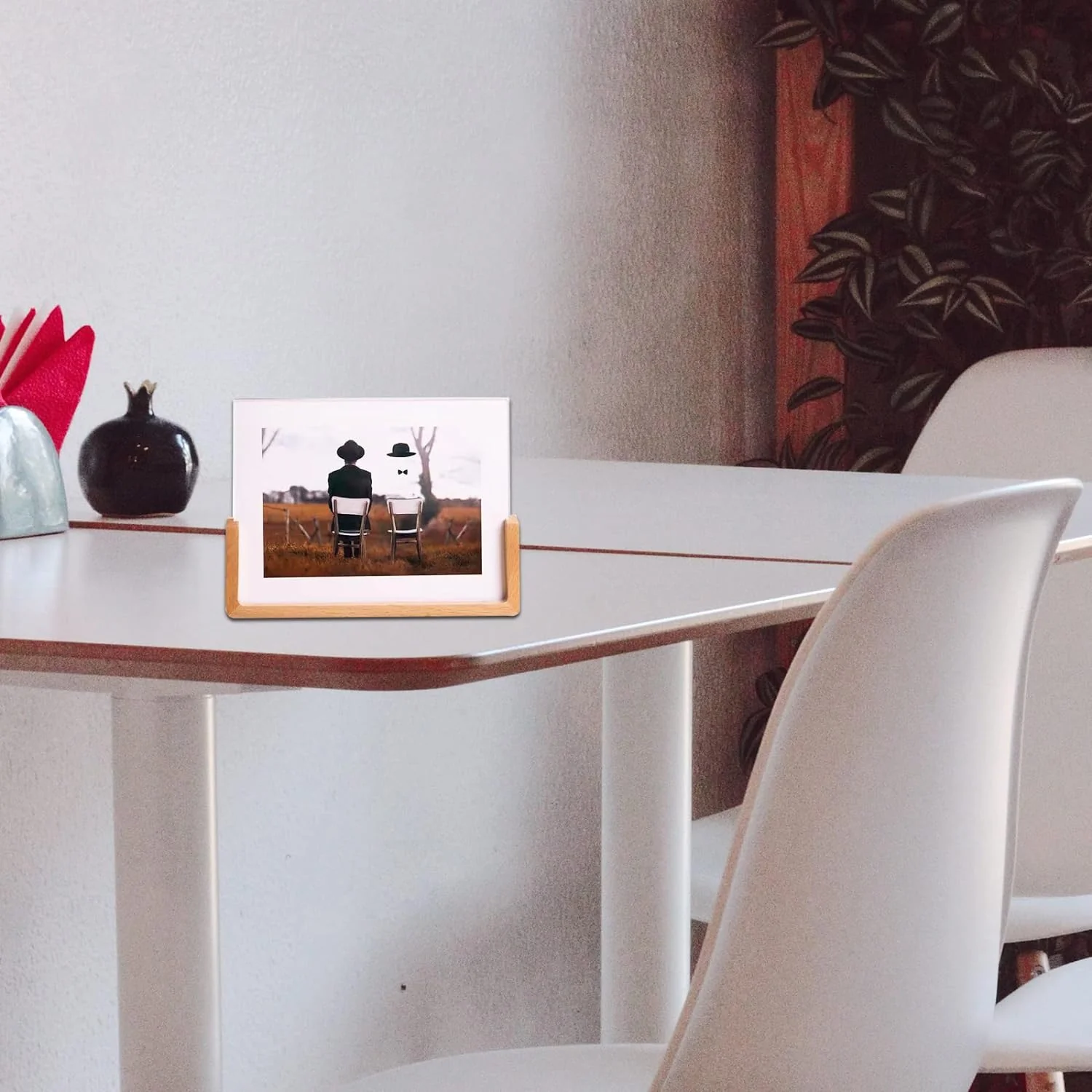  Wooden Picture Stand, Photo Frame Stand (1 Pc) - Image 4