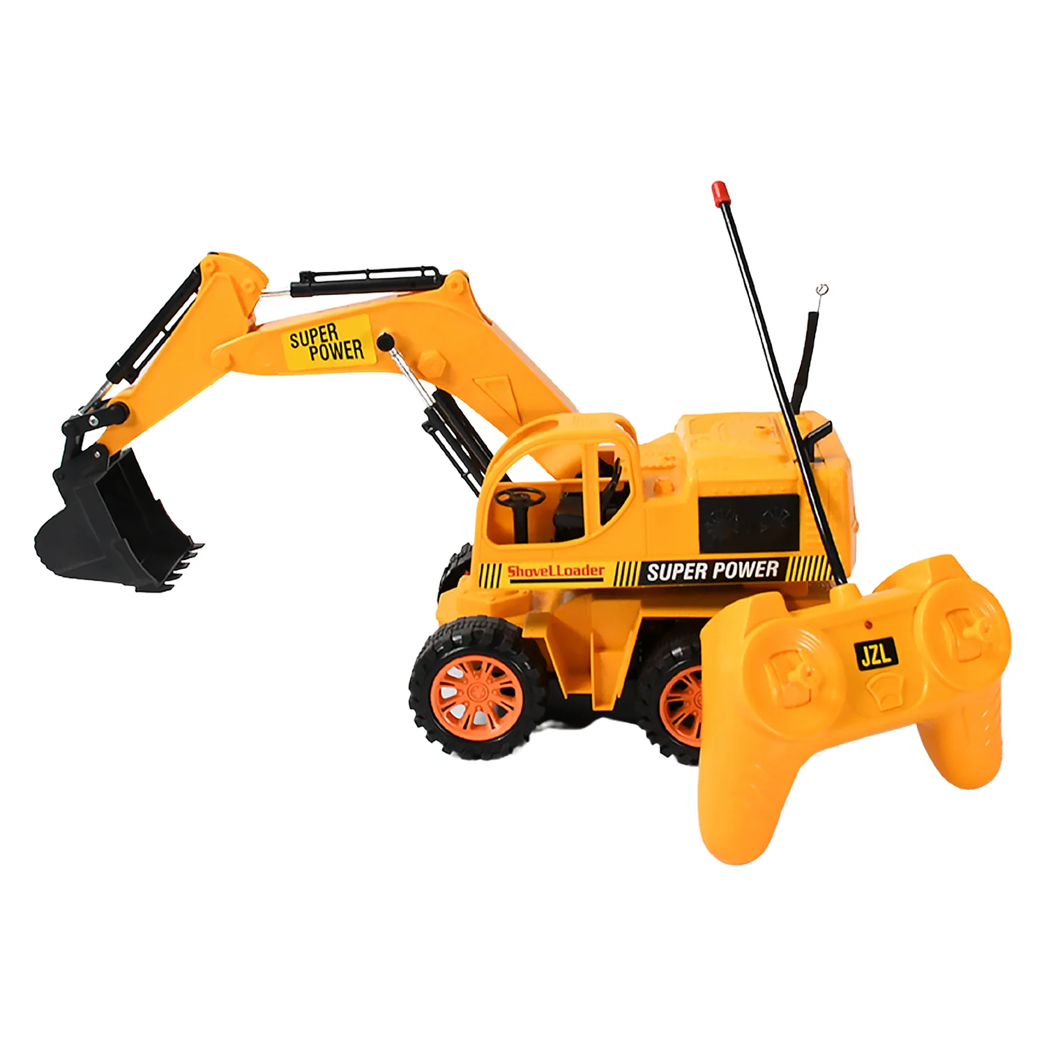 Plastic JCB Construction Toy Remote Control Super Power JCB Truck Toy for Kids 1 Set - Image 4