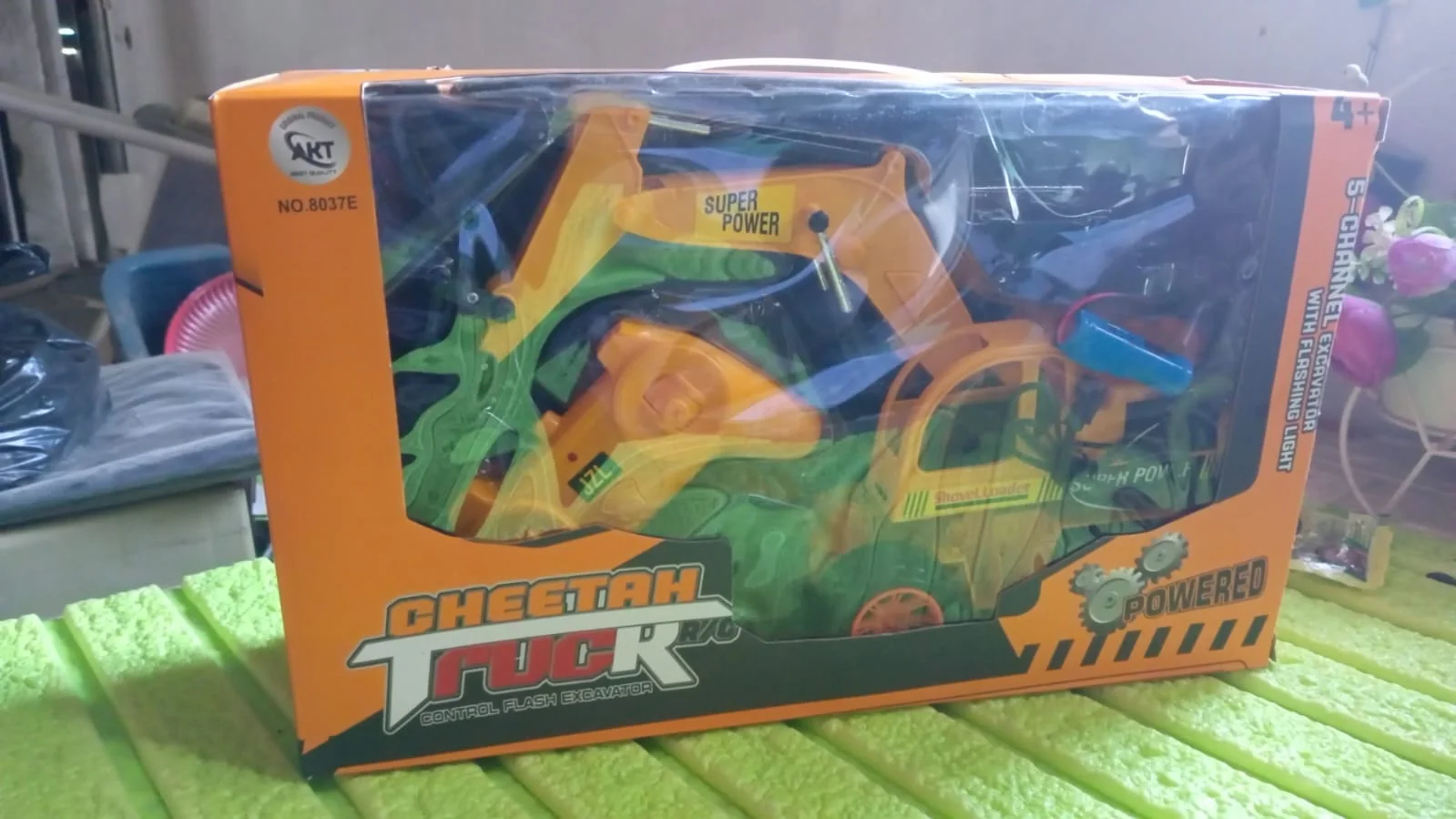 Plastic JCB Construction Toy Remote Control Super Power JCB Truck Toy for Kids 1 Set - Image 7