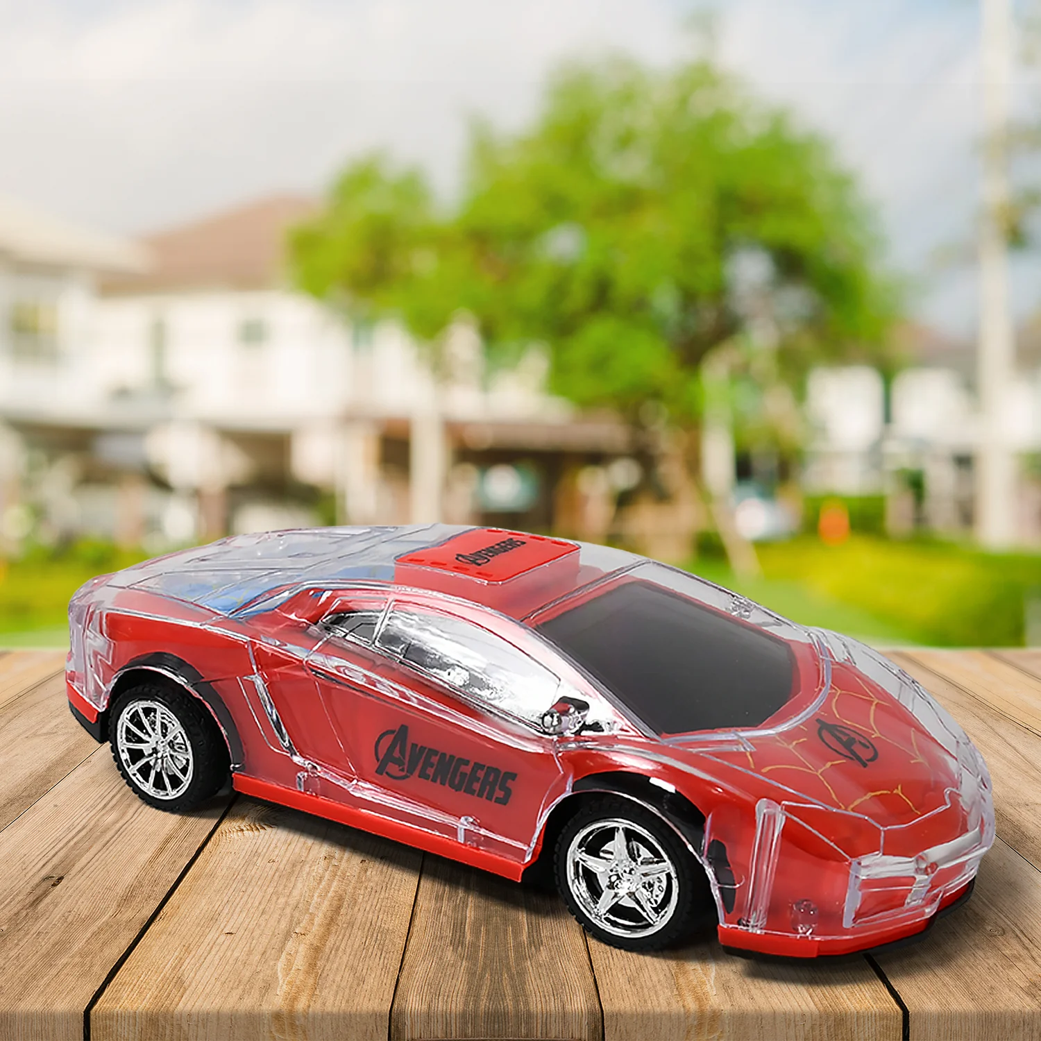 Plastic RC Racing Car – 2-Way Control with Handle Remote & Rechargeable Battery - Image 4