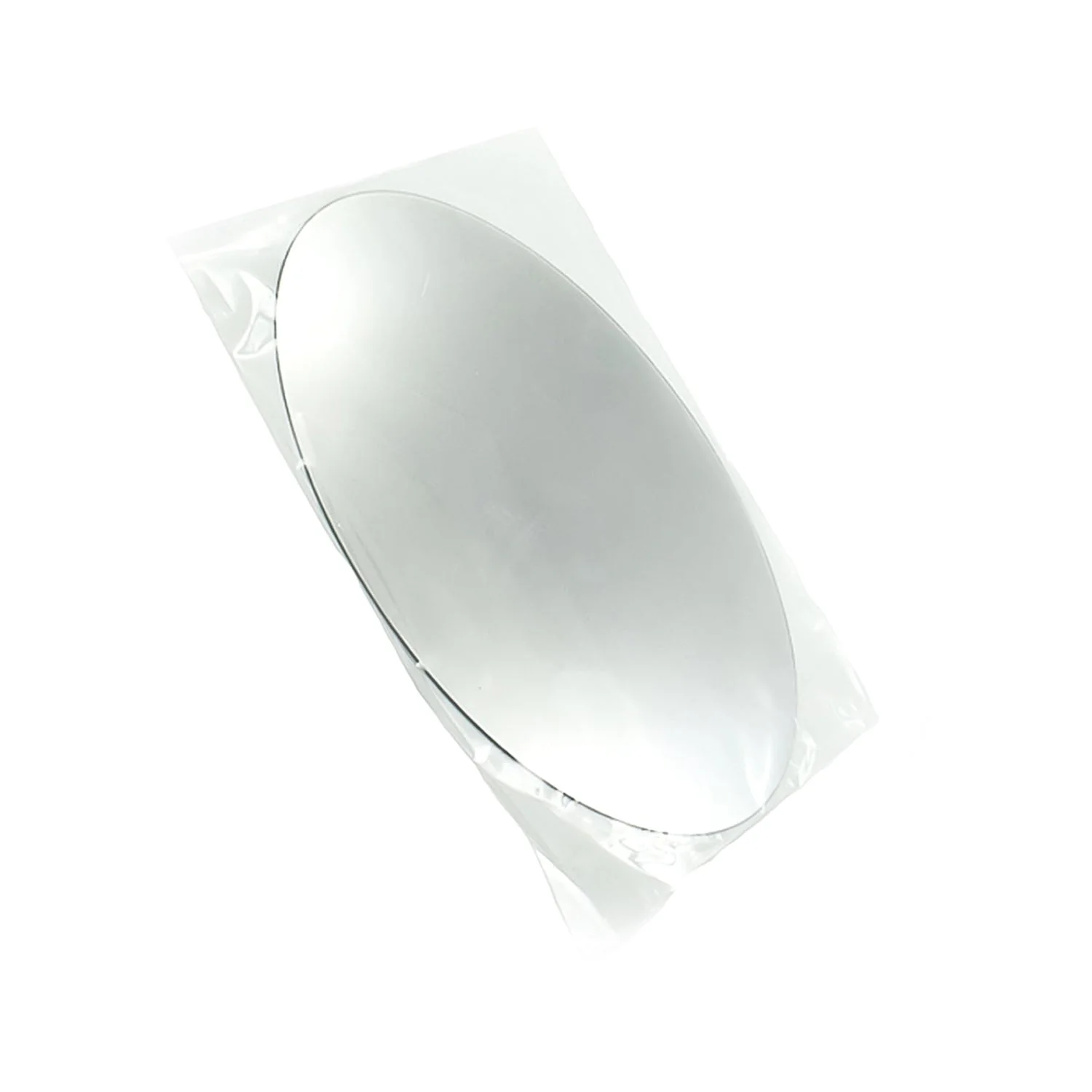 Oval Shape 3D Mirror Sticker (2 Pc Set) - Image 5