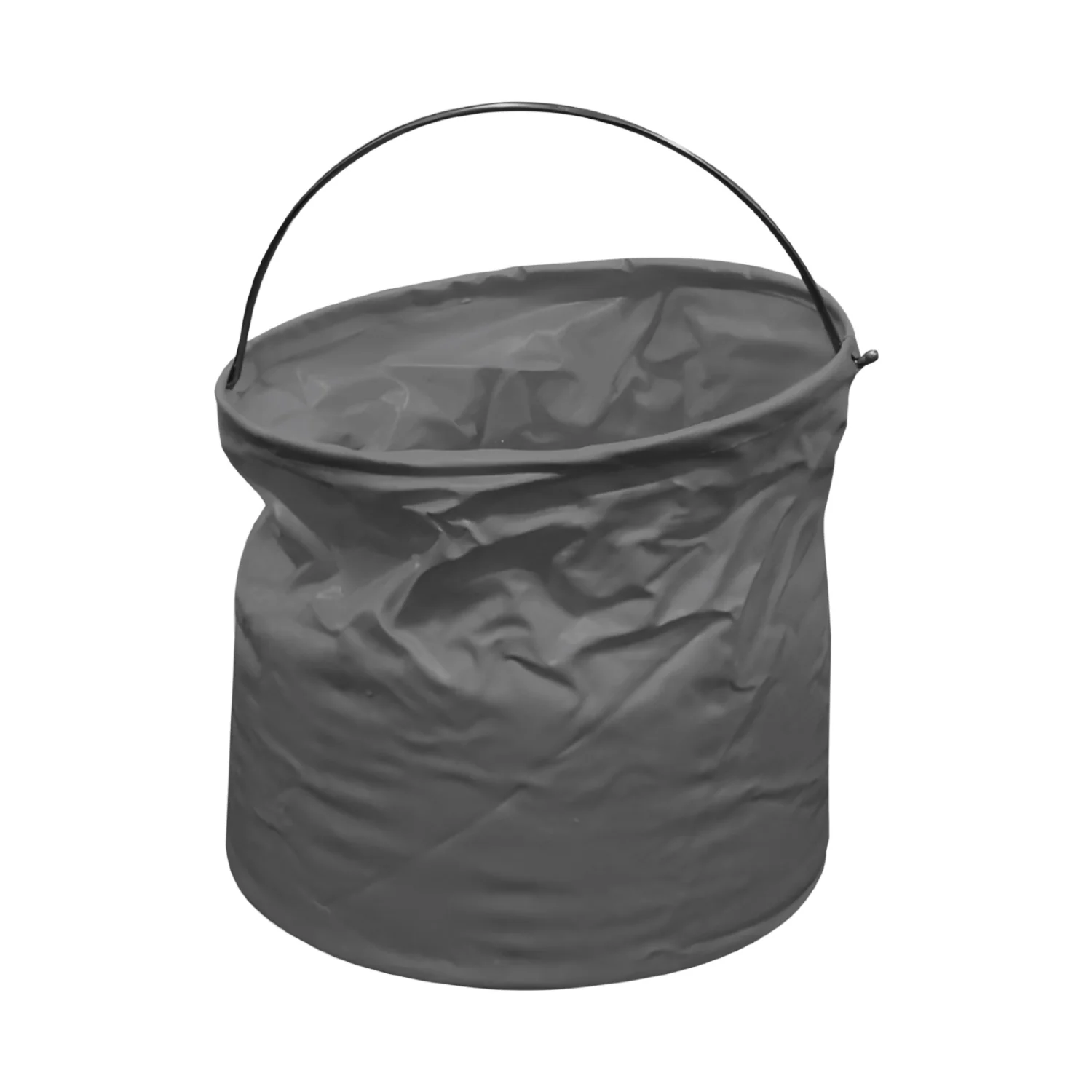 Folding Bucket, Portable, Round Bucket, Simple Bucket (1 pc / Mix Color) - Image 4