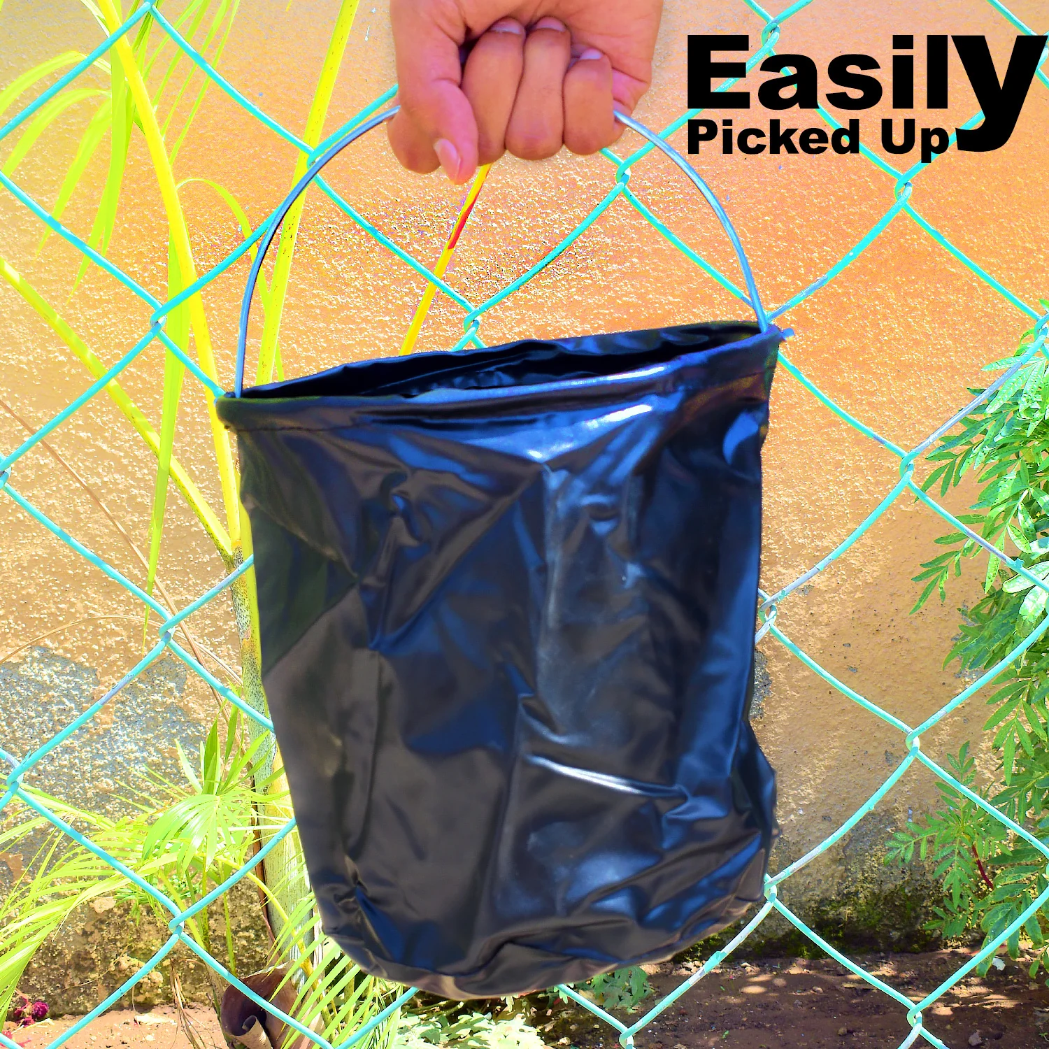 Folding Bucket, Portable, Round Bucket, Simple Bucket (1 pc / Mix Color) - Image 7