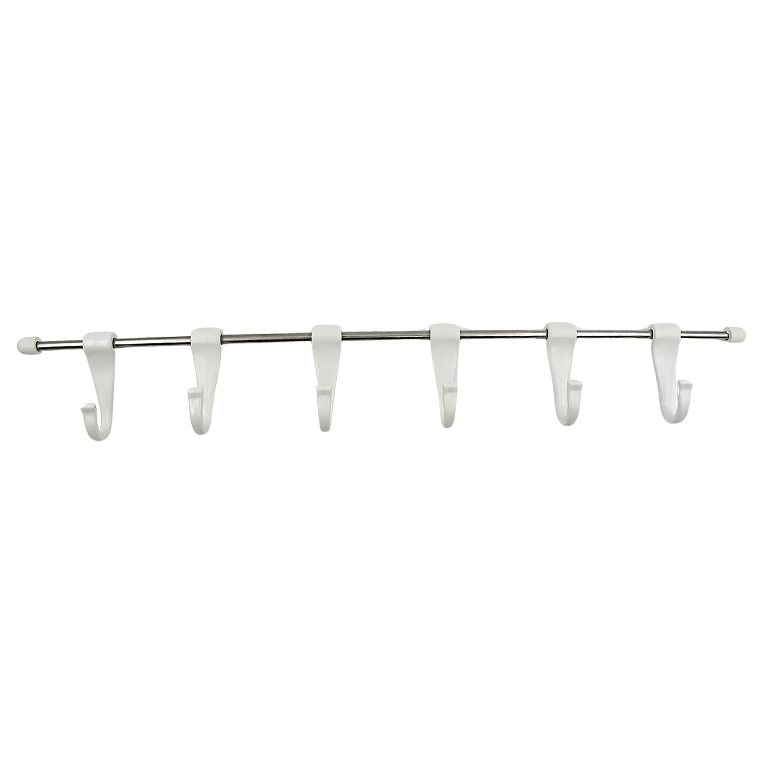Stainless Steel Utensil Hanger Rail Nail Free Wall Mount - Image 5