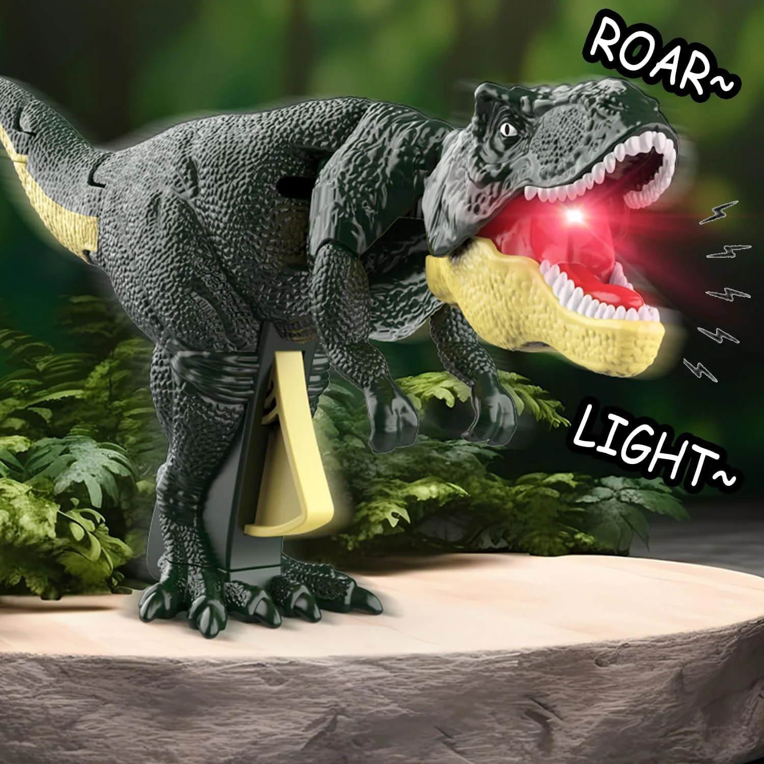 Dinosaur Roaring Toys Trigger Model with Sound Lighting Moving 3+ Years 1 Pc - Image 6
