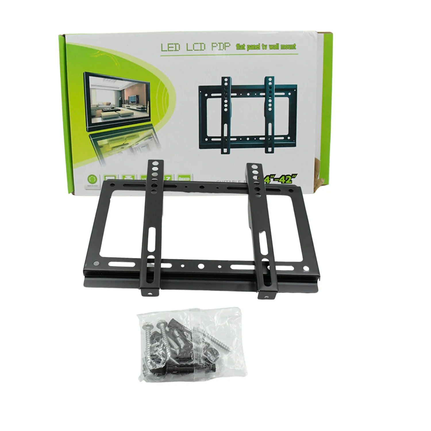 Slim TV Wall Bracket for 14–42 Inch LED/LCD TVs (29×19 cm) - Image 4
