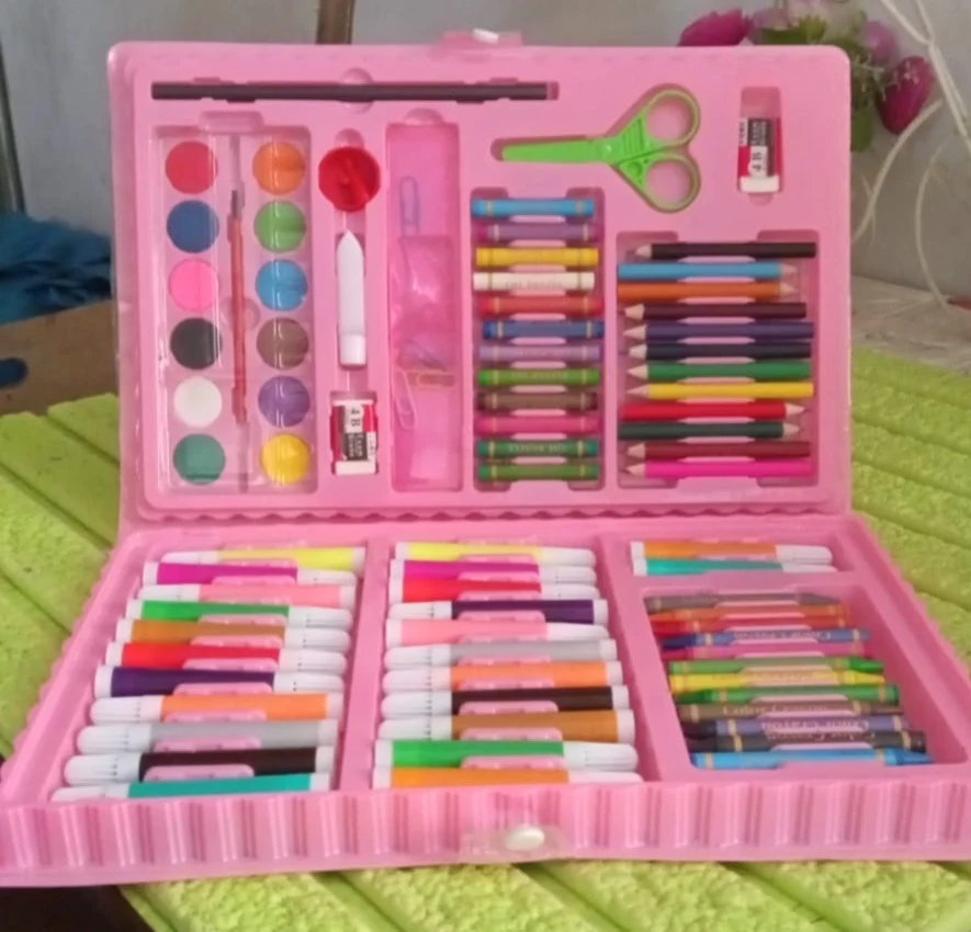 Art Set Kids Art Supplies Coloring Case Kit Painting & Drawing Sets (86 Pcs Set) - Image 7