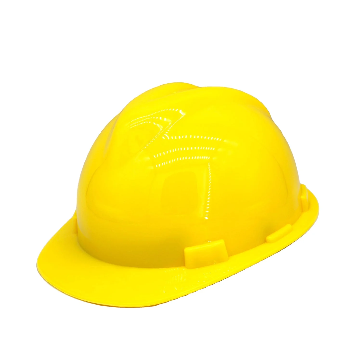 Yellow Plastic Hard Hat Construction Cap (1Pc Only) - Image 4