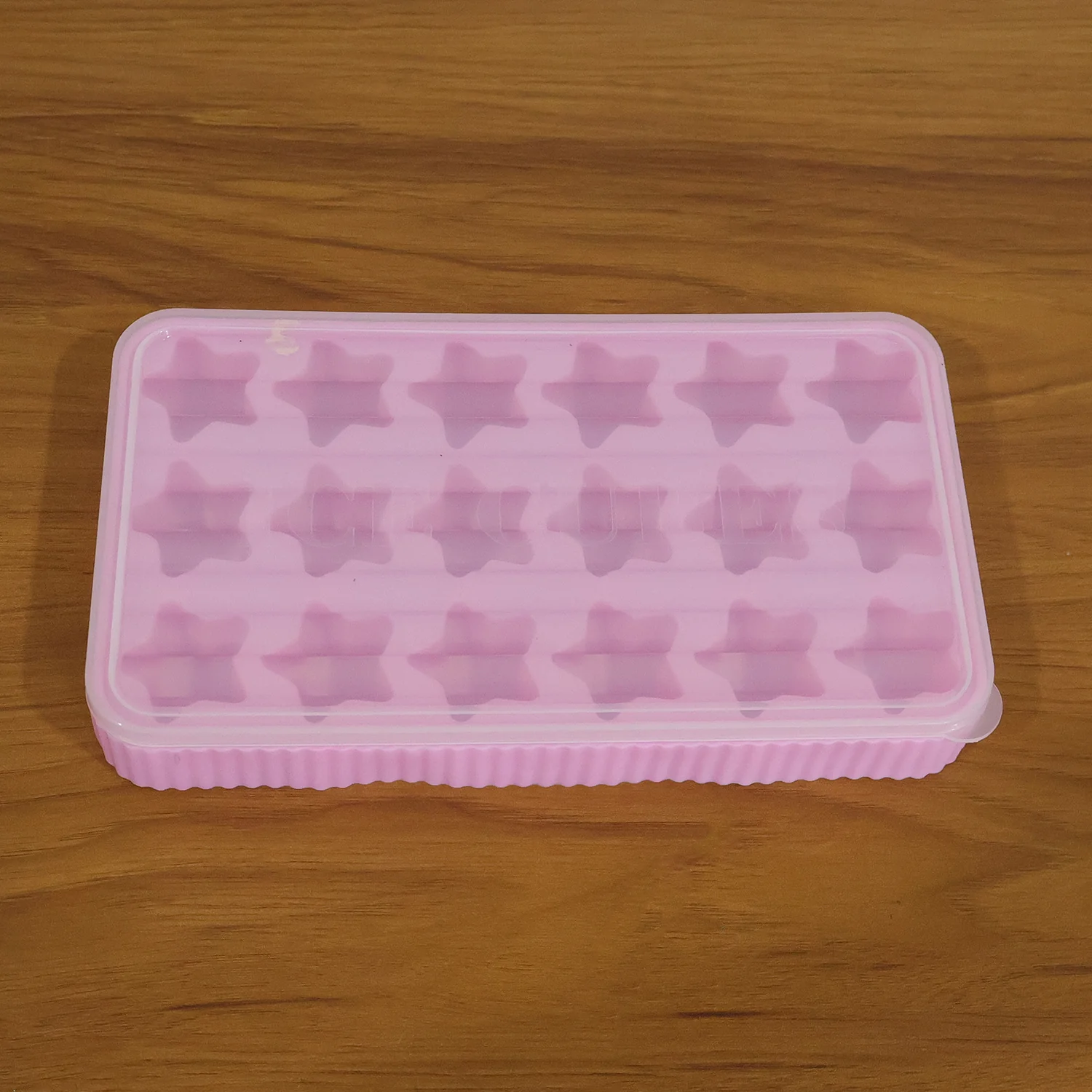 18 Grid Star Shape Ice Cube Tray with Lid (1 Pc) - Image 8