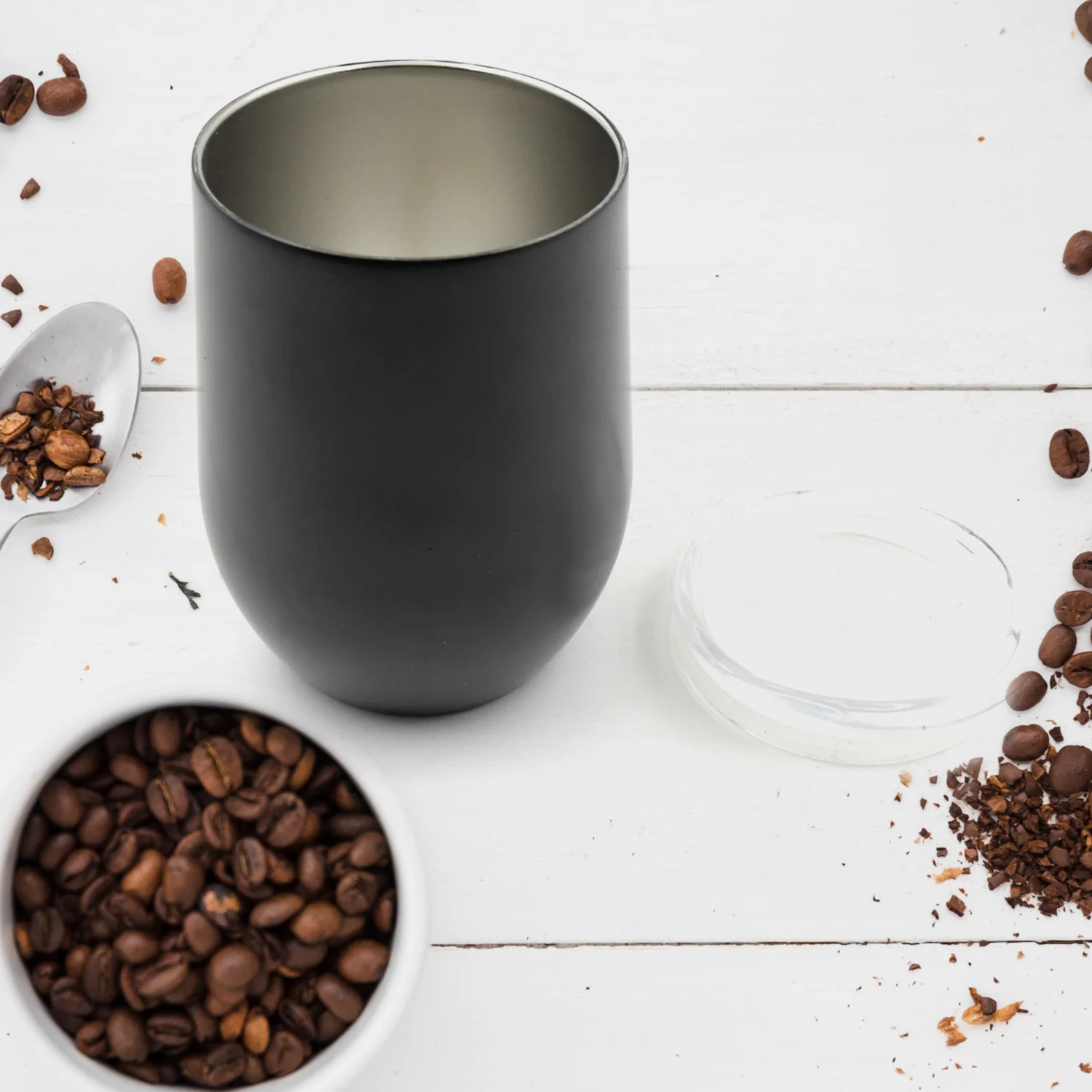 511 Stainless Steel Vacuum Insulated Travel Mug, Car Coffee Mug / Glass with Lid Reusable Thermal Cup for Coffee Car Travel Beach Camping Hiking Hunting Fishing Drinks Coffee, Tea Mug, Outdoor, Home, Office, Tumbler (1 Pc) - Image 4