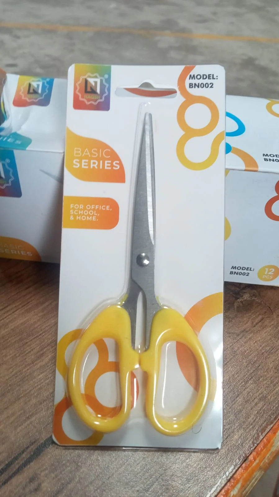 Stainless Steel Scissors with Plastic handle grip 160mm (1Pc Only) - Image 7