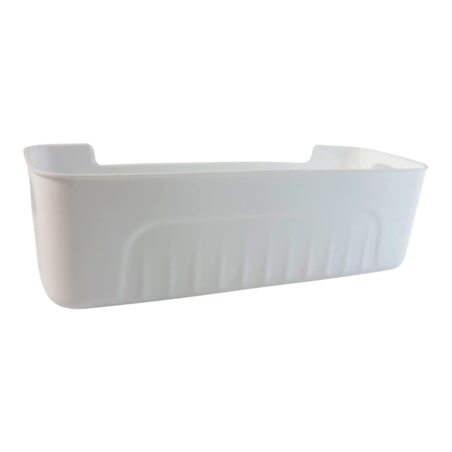 White Plastic Storage Basket Tray Set (4 Pcs) - Image 5