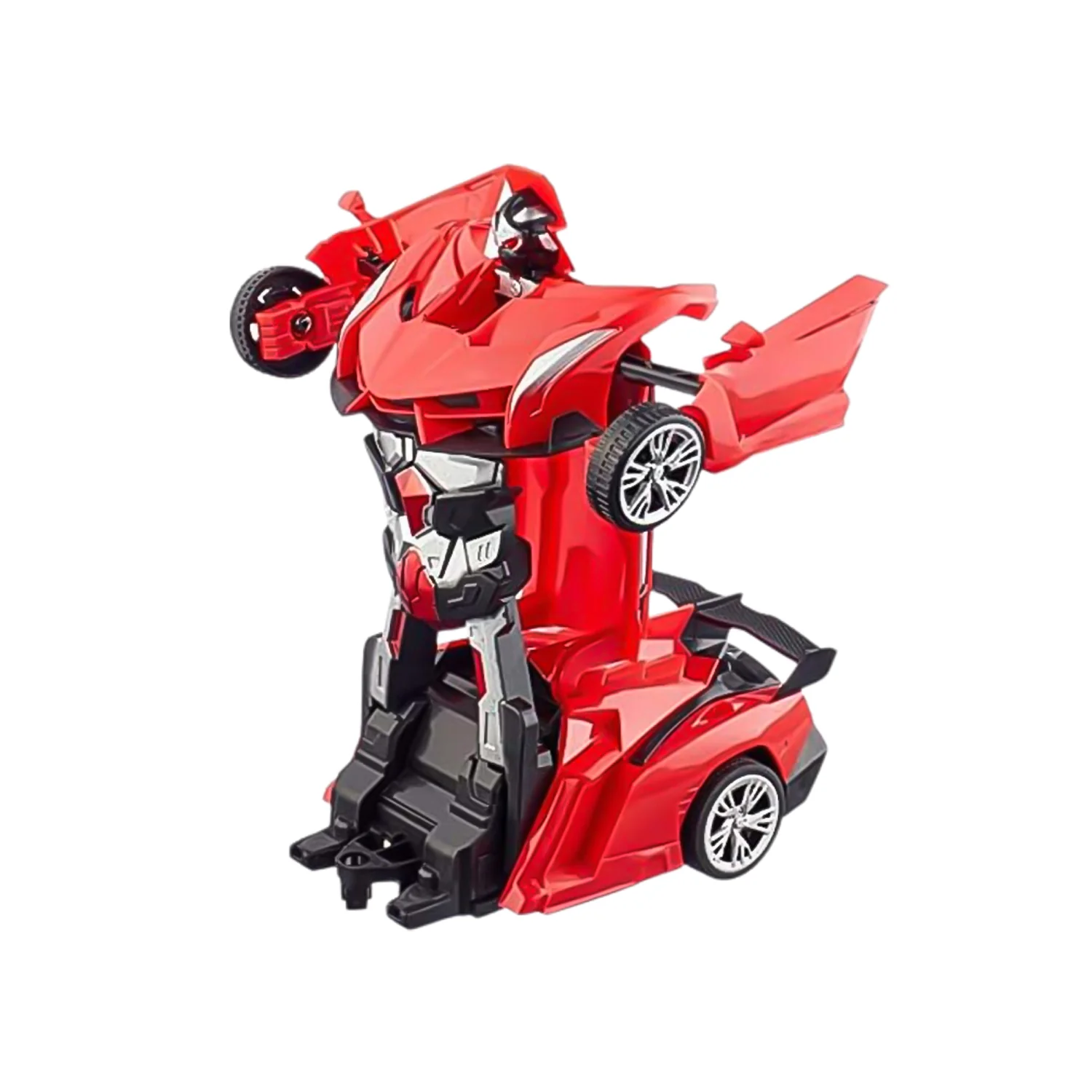 2 In 1 Automatic Robot Converted Remote Control Car With Light (1 Pc) - Image 5