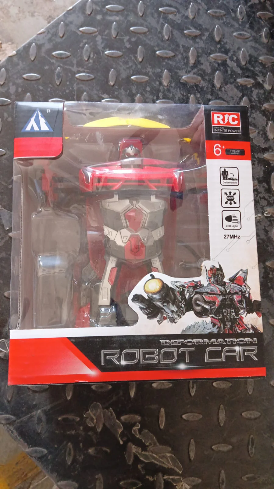 2 In 1 Automatic Robot Converted Remote Control Car With Light (1 Pc) - Image 7