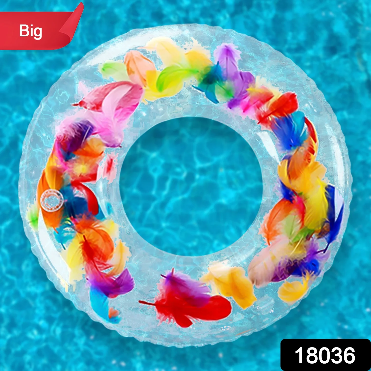 Swim Ring, For Adults, , For Water Play,  Swimming, Women's, Men's (1 Pc) - Image 3