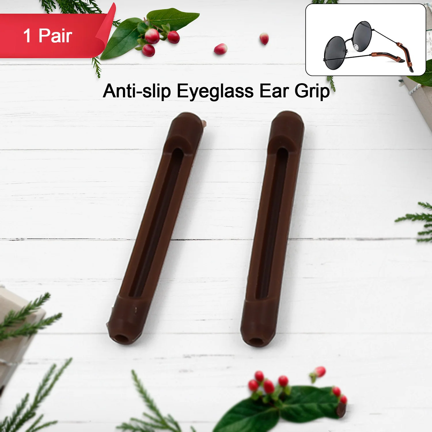 Anti-Slip Eyeglass Ear Grip for Comfortable and Secure Fit, 1 Pair - Image 4