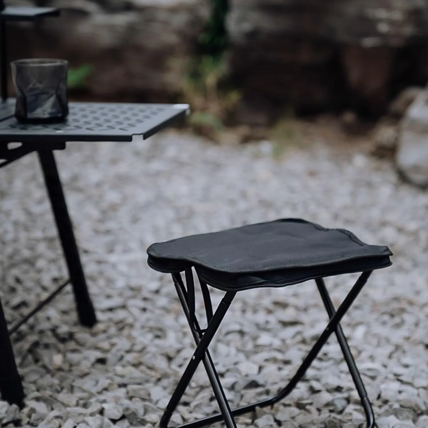 Folding Camping Stool – Collapsible Portable Seat for Travel (1 Pc) - Image 4