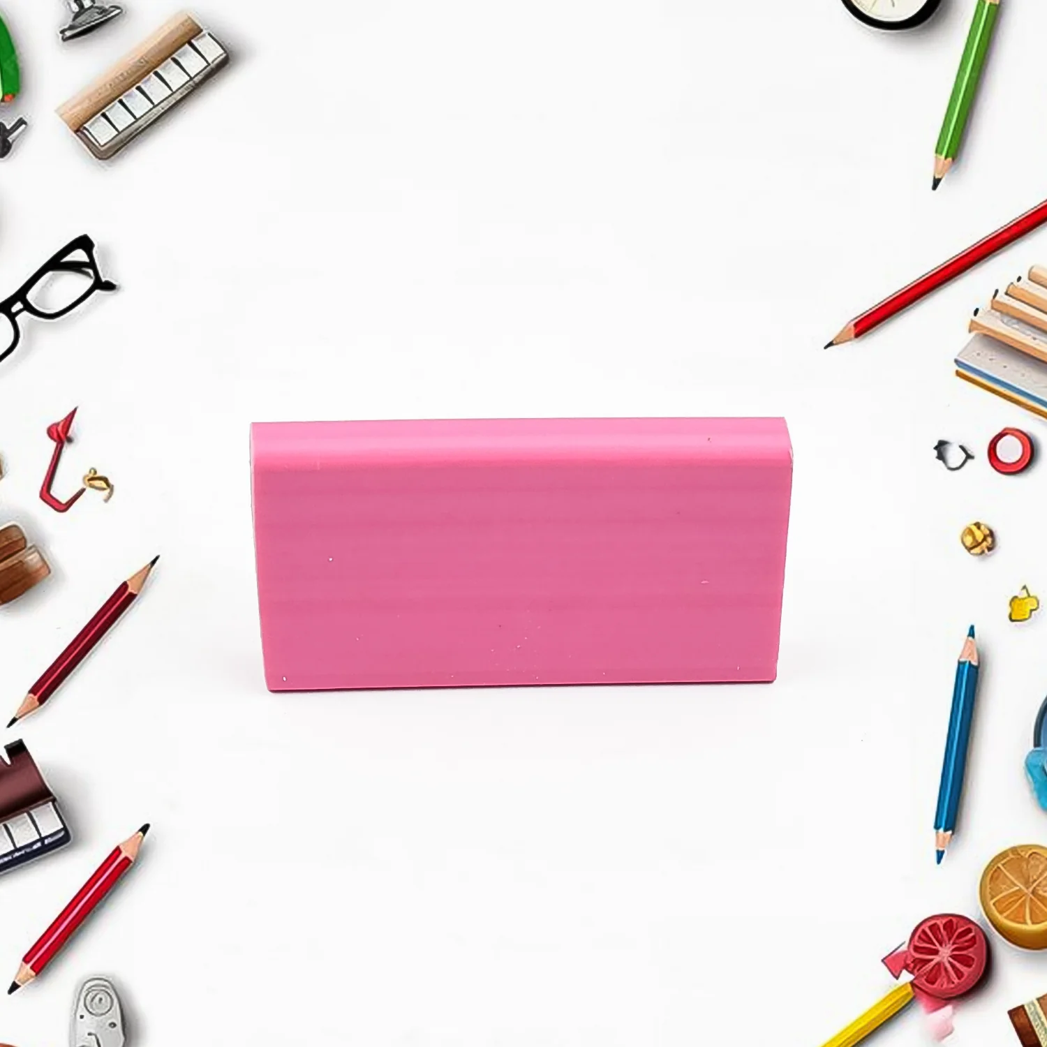 Fancy & Stylish Eraser (1 Pc / Mix Design) - Image 4