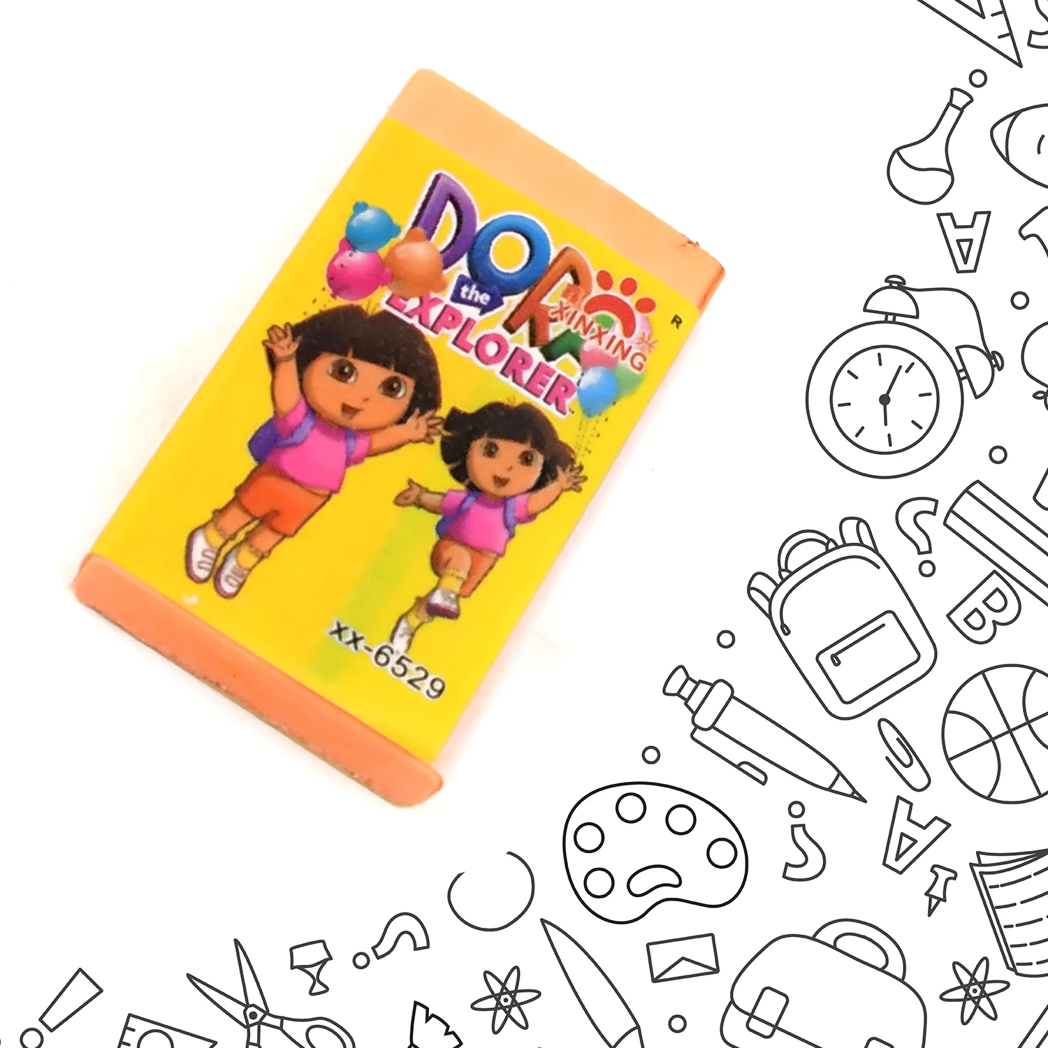 Fancy & Stylish Eraser (1 Pc / Mix Design) - Image 4